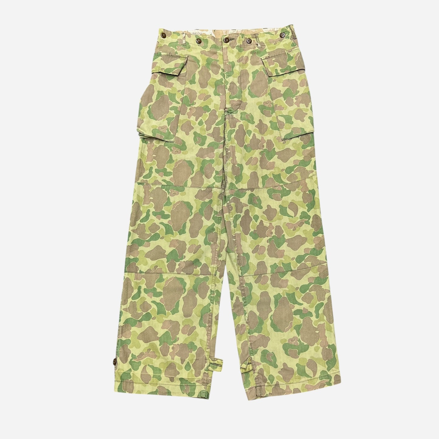 1940s WWII US Army frog skin hbt pants (34w)