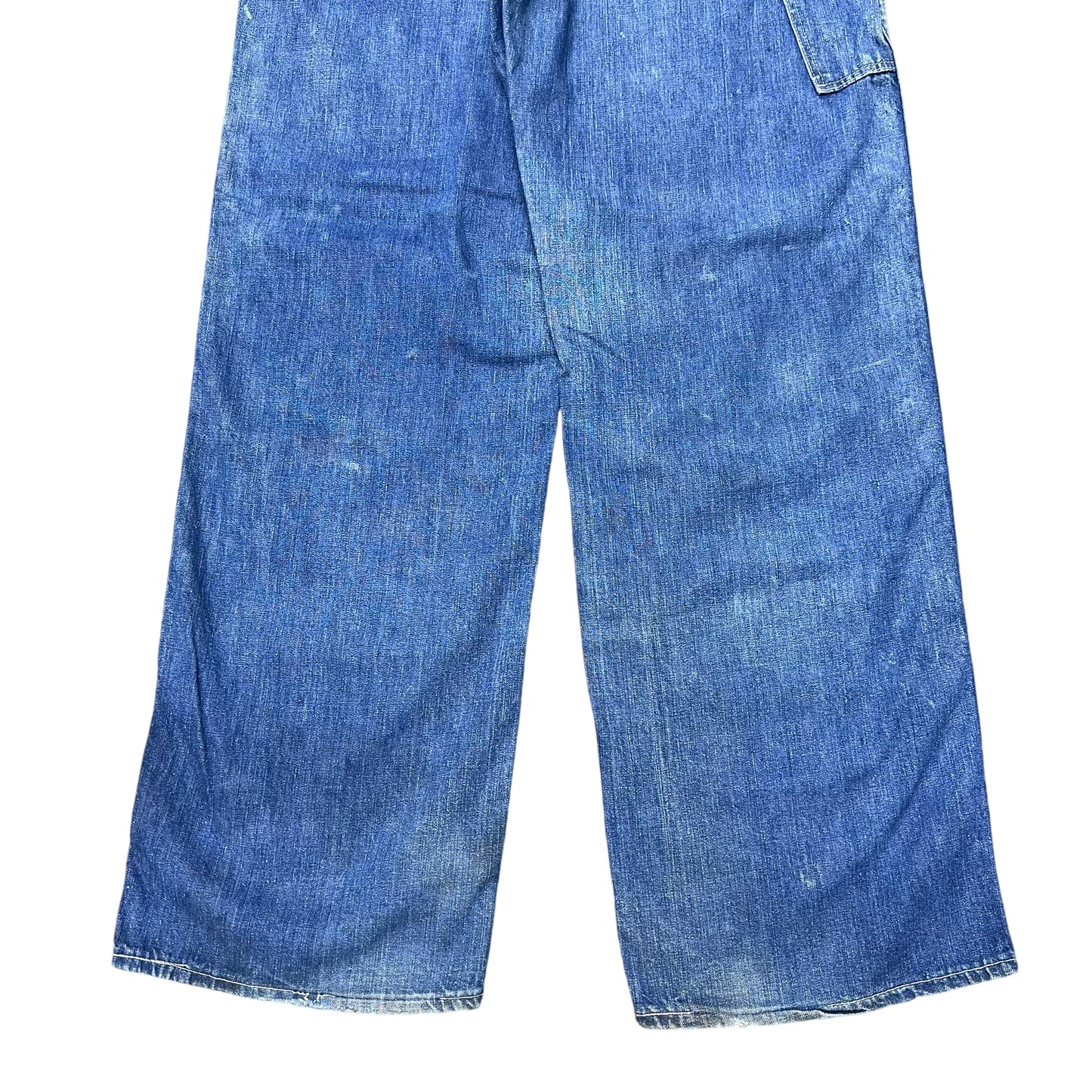 1940s Unbranded donut button fly denim jeans (30w)