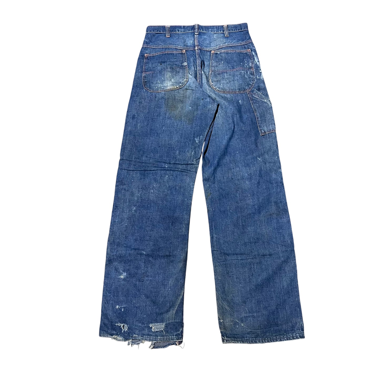 1950s Repaired carpenter jeans (30w)