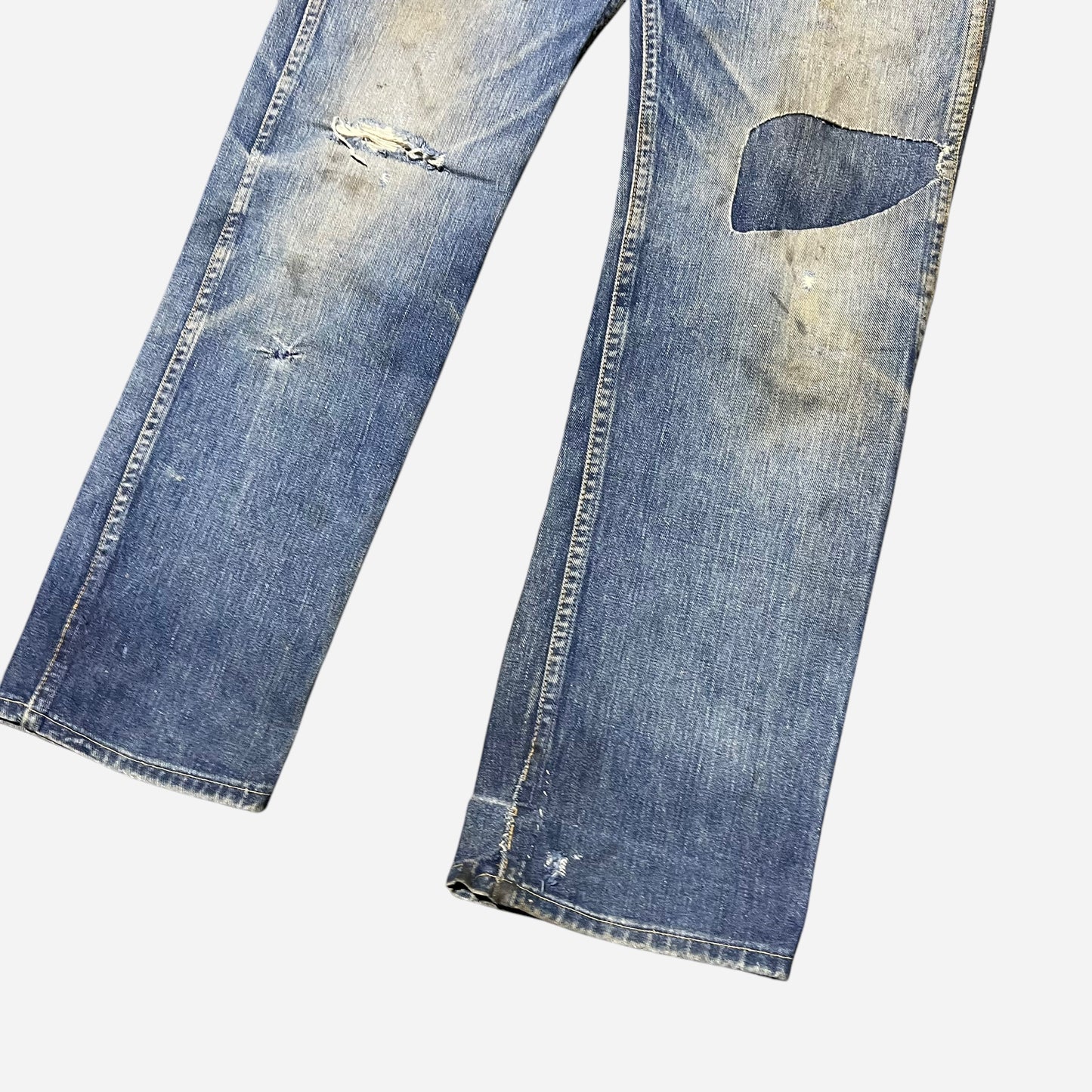 1950s Wrangler Blue Bell repaired denim jeans (29w)