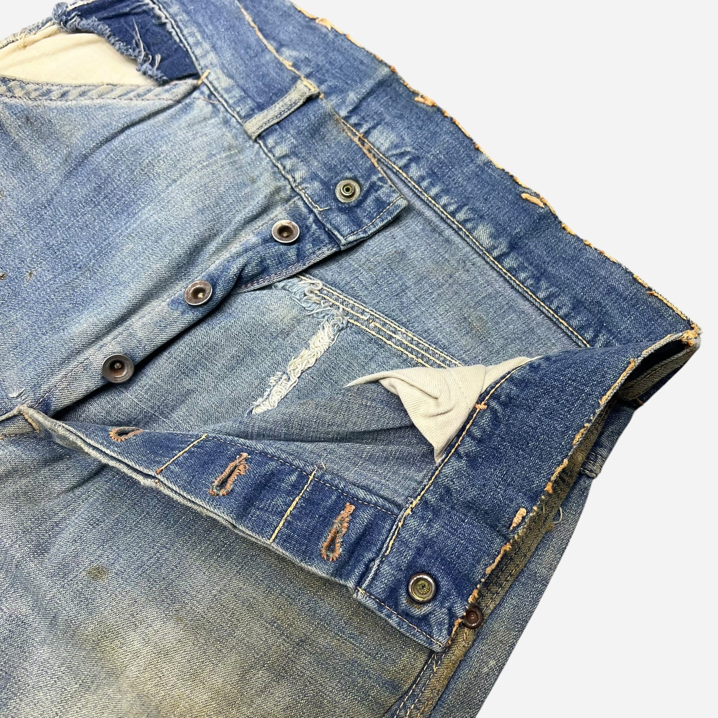 1940s Pointer donut button fly carpenter denim (29w)