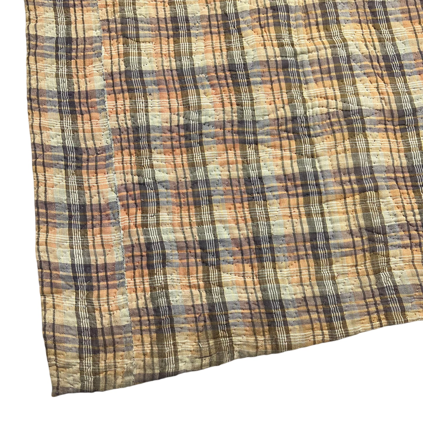 1880s-1910s Crazy quilt (69”x62”)