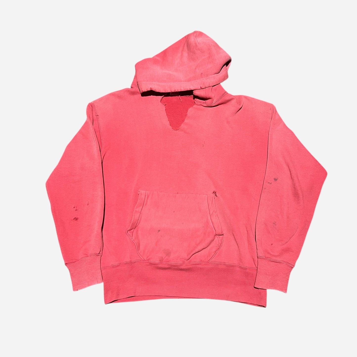 1950s Pilgrim red cut hoodie (M/L)