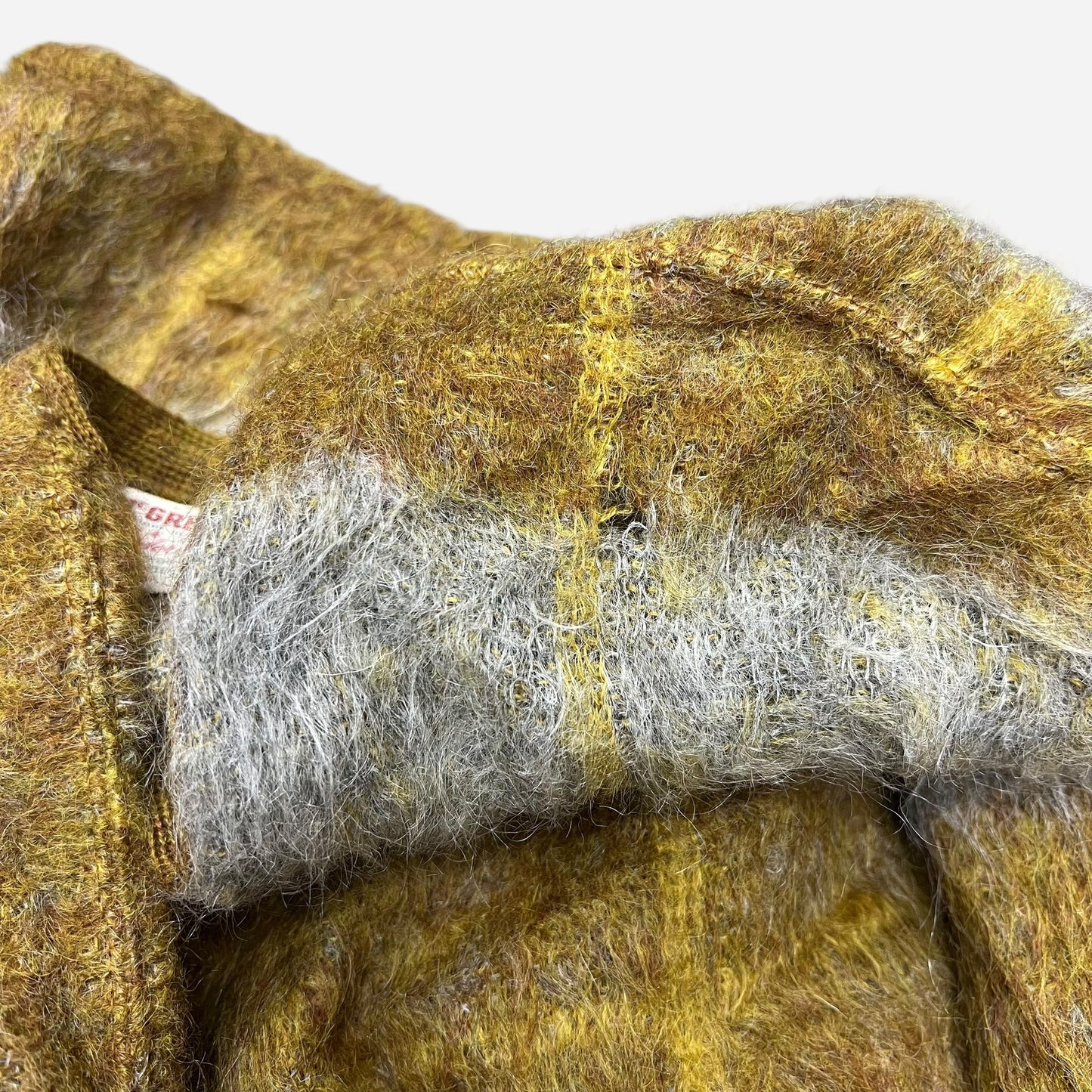 1960s McGregor powdered snow mohair cardigan (M/L)