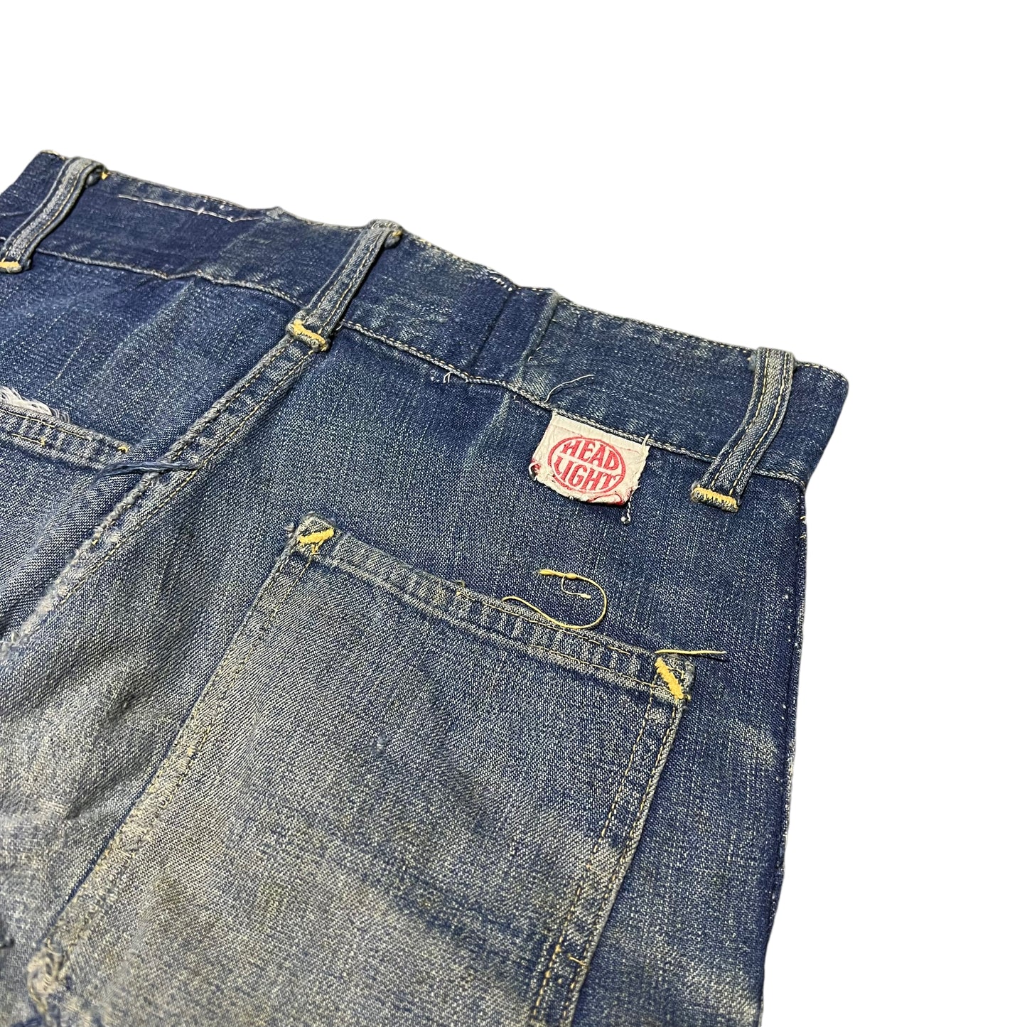 1940s Headlight mule flap pocket denim jeans (26w)