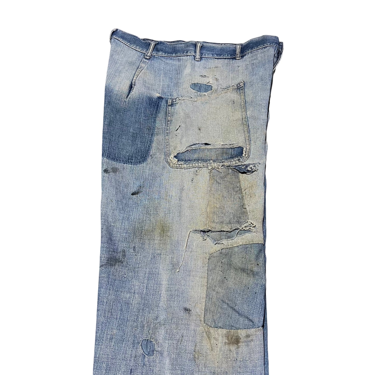 1940s WWII USN 1st pattern denim dungarees (31w)