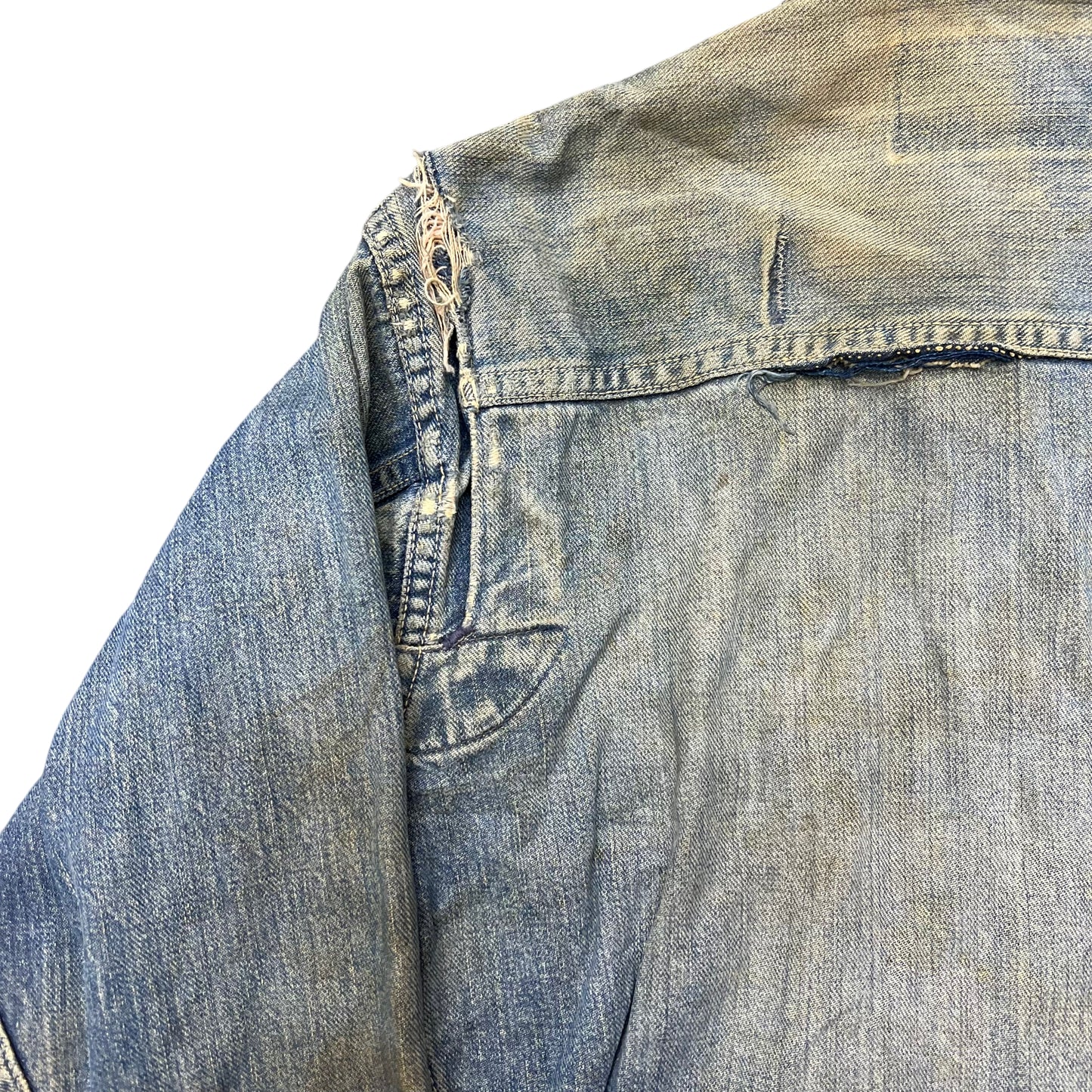 1950s Wrangler 111MJ type two selvedge denim jacket (M)