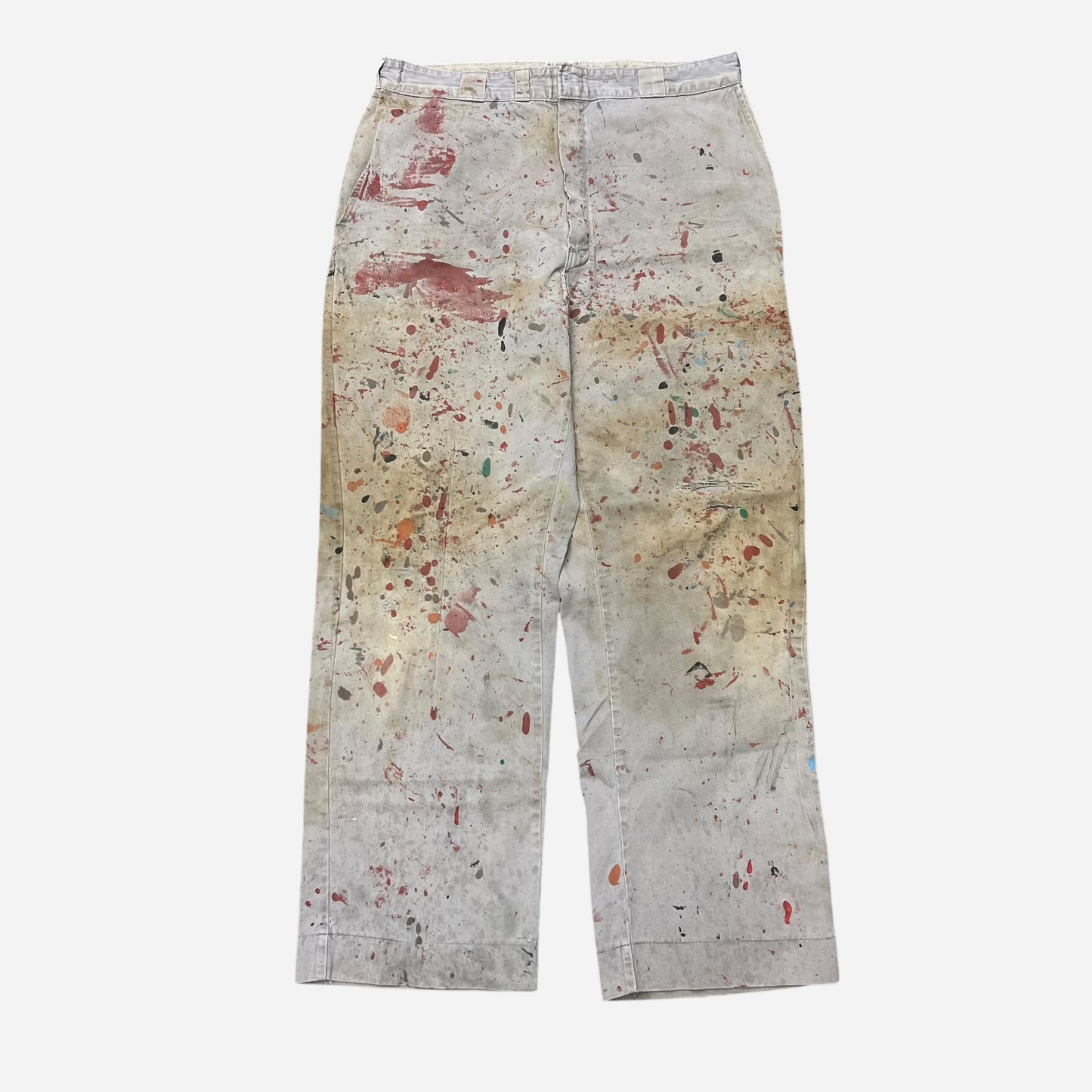 1950s Gray painter chino pants (33w)
