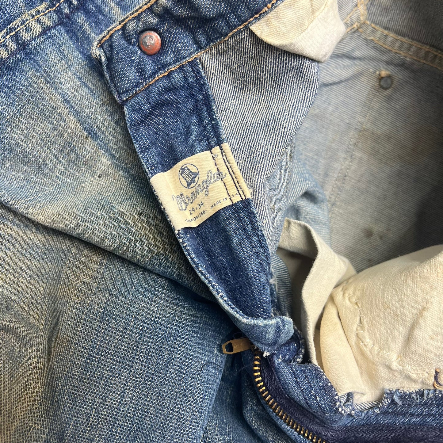 1950s Wrangler Blue Bell cowboy jeans (28w)