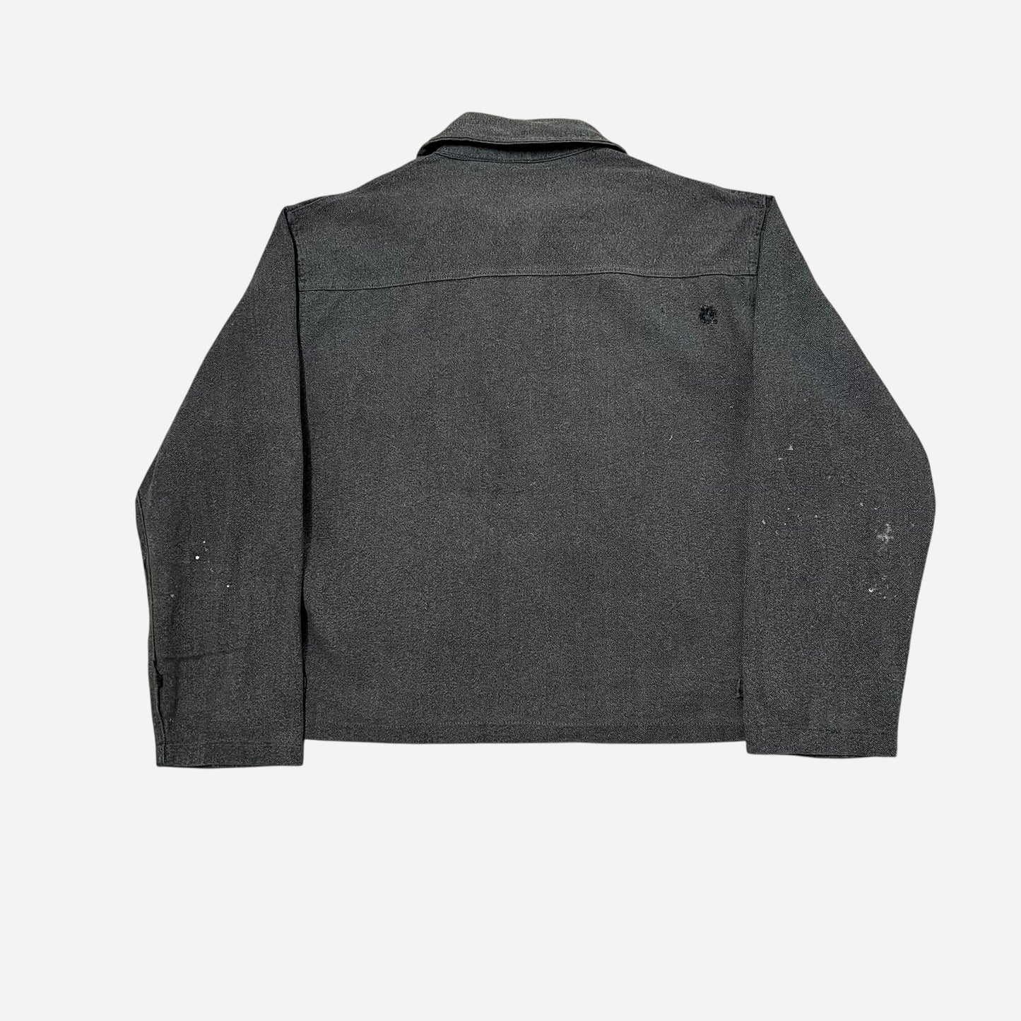1950s Harvester brand salt and pepper cotton work jacket (XL)