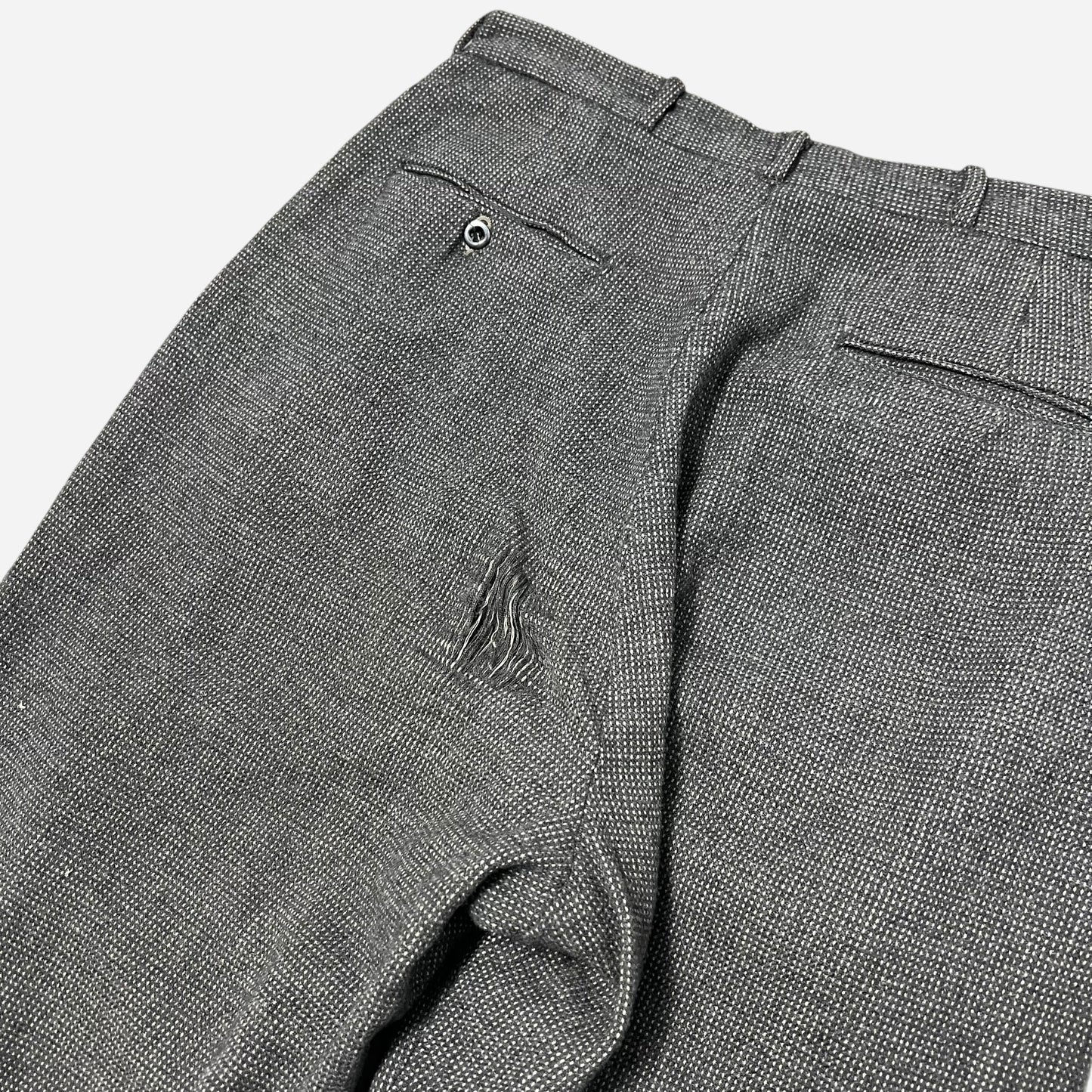 1950s Pleated wool pants (31w)