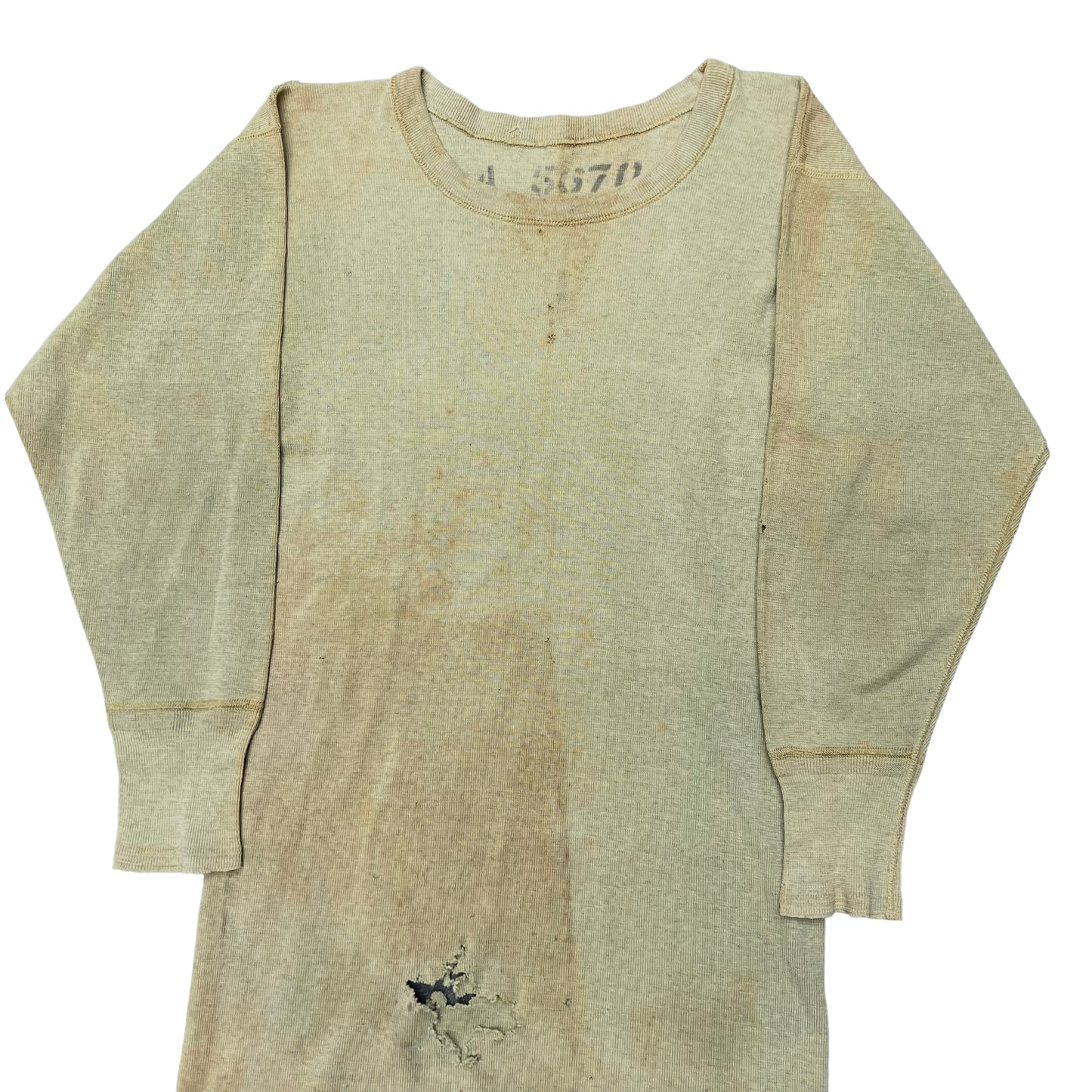 1940s WWII green thermal (M)