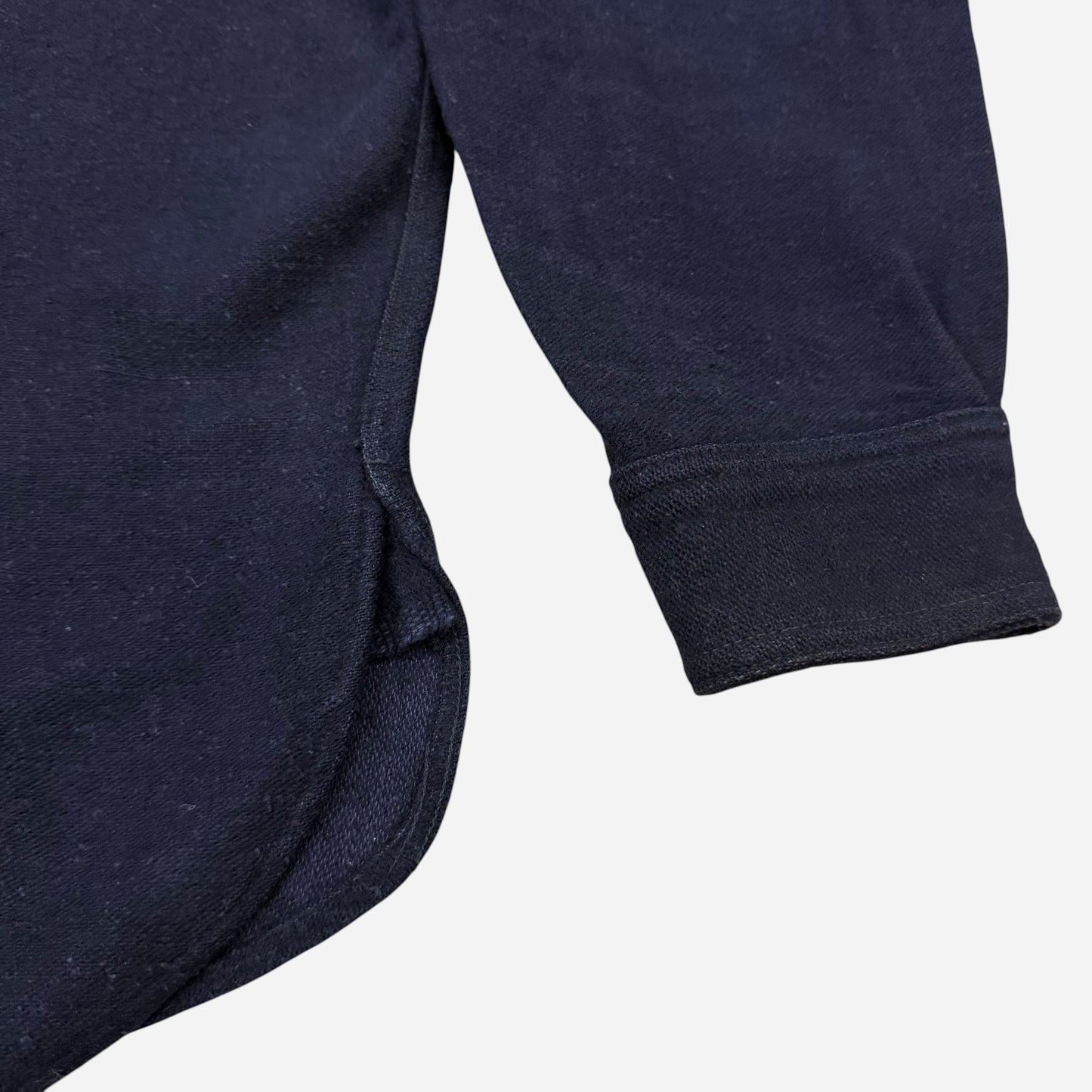 1930s USN CPO navy wool shirt (M/L)