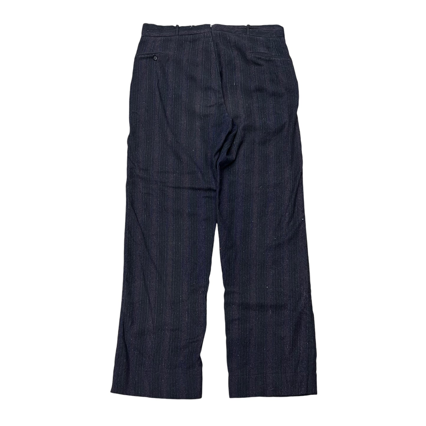 1910s 1920s Wool striped work pants (34w)