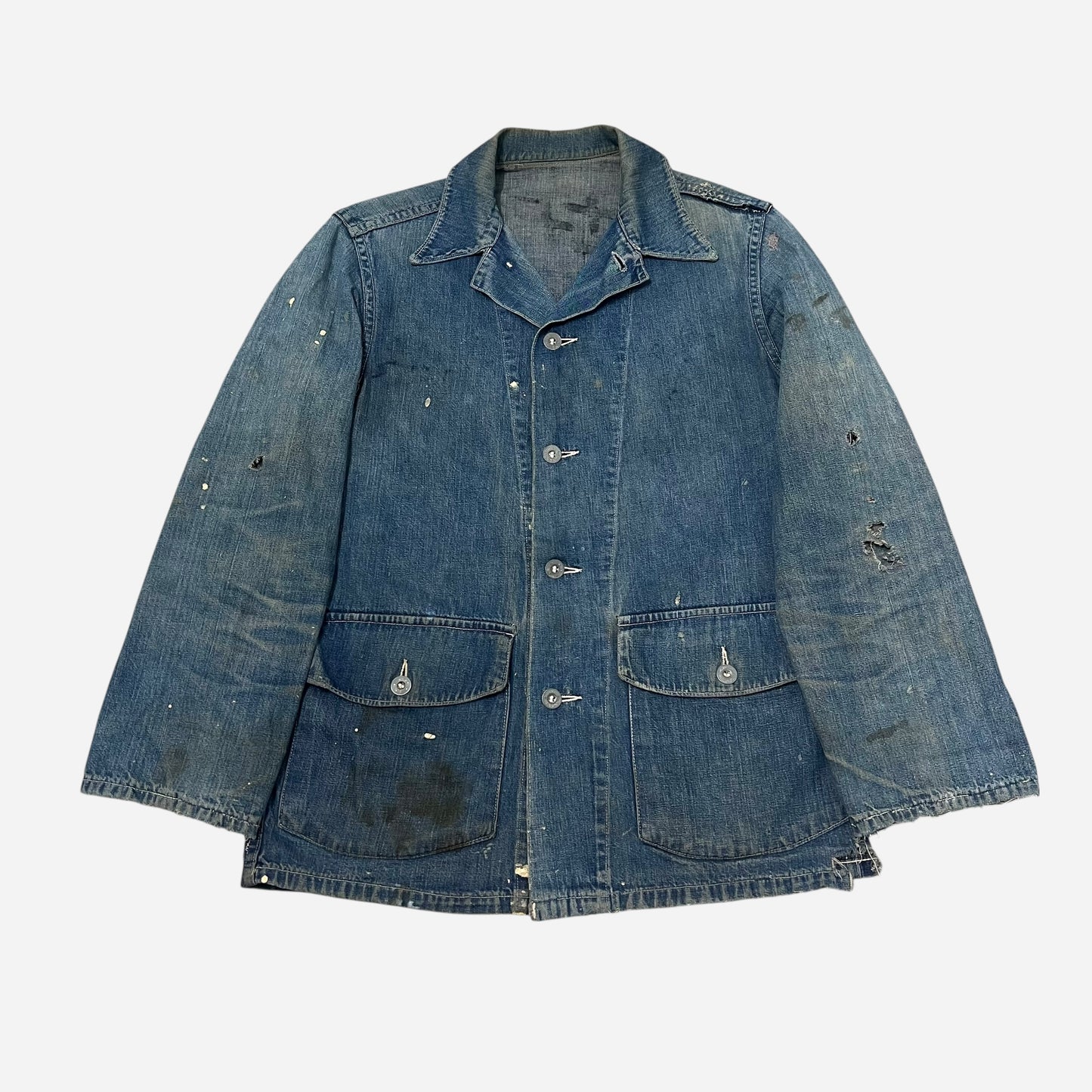 M1940 WWII US Army denim chore jacket (S/M)