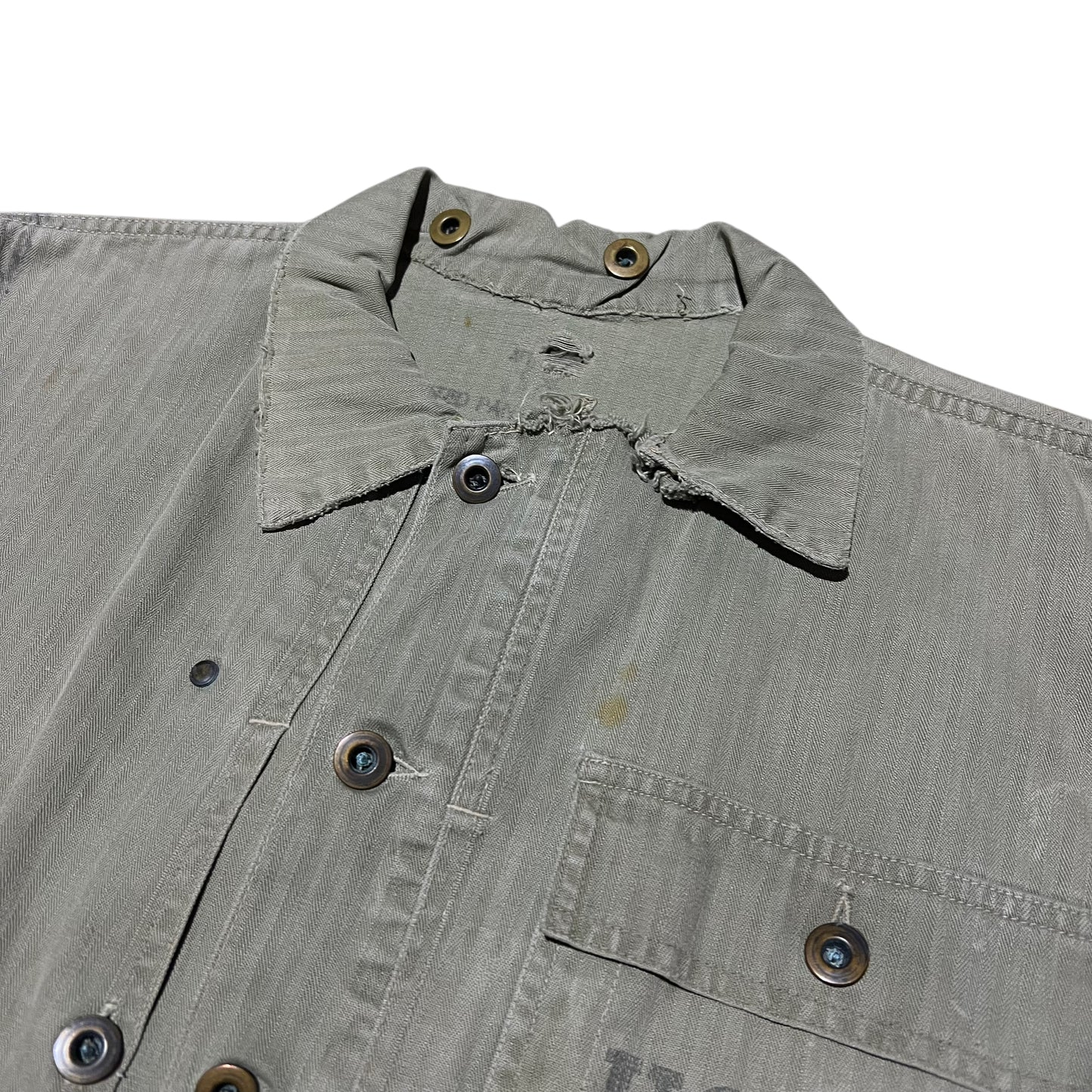 1940s WWII USMC P44 hbt shirt jacket (L)
