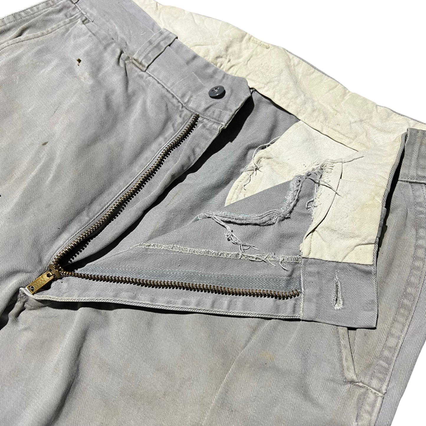 1950s Big Mac grey chino work pants (30w)