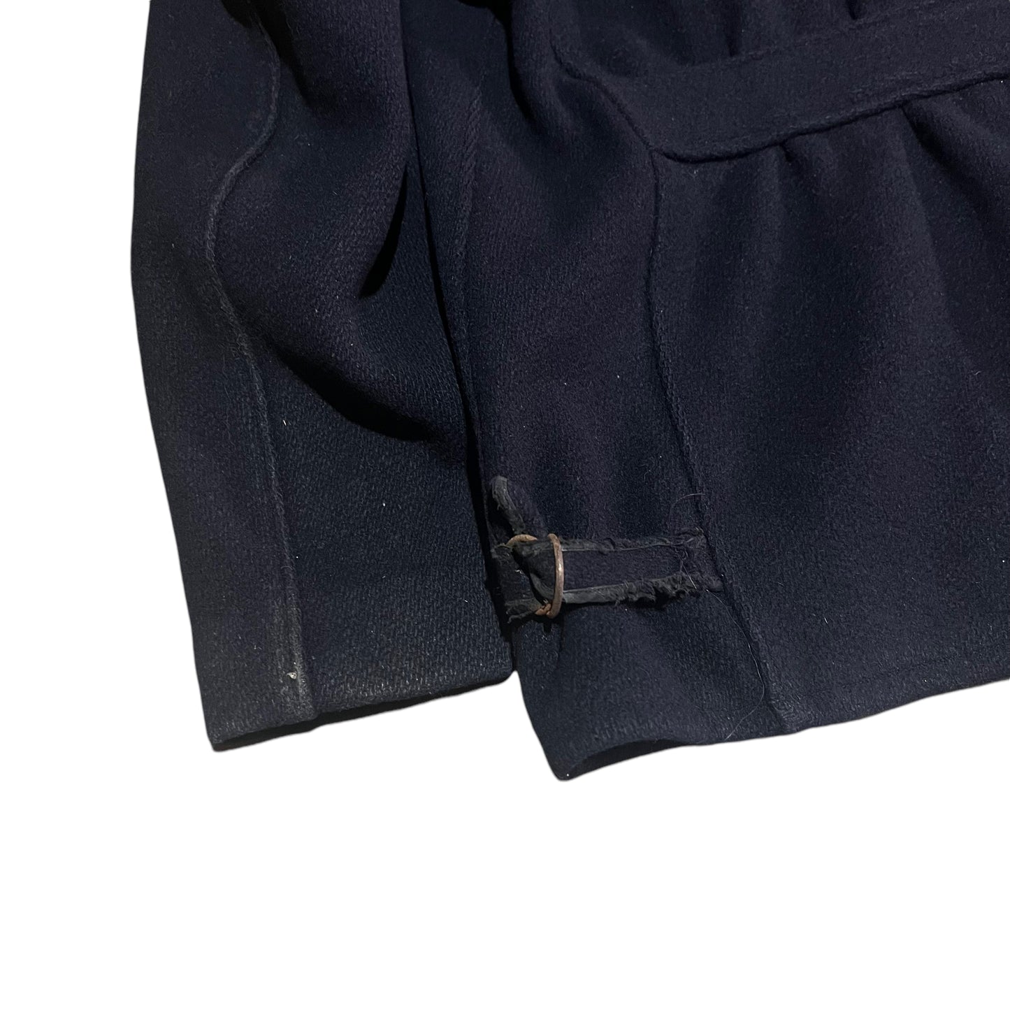 1940s Shenandoah dark navy wool zip up jacket (M/L)