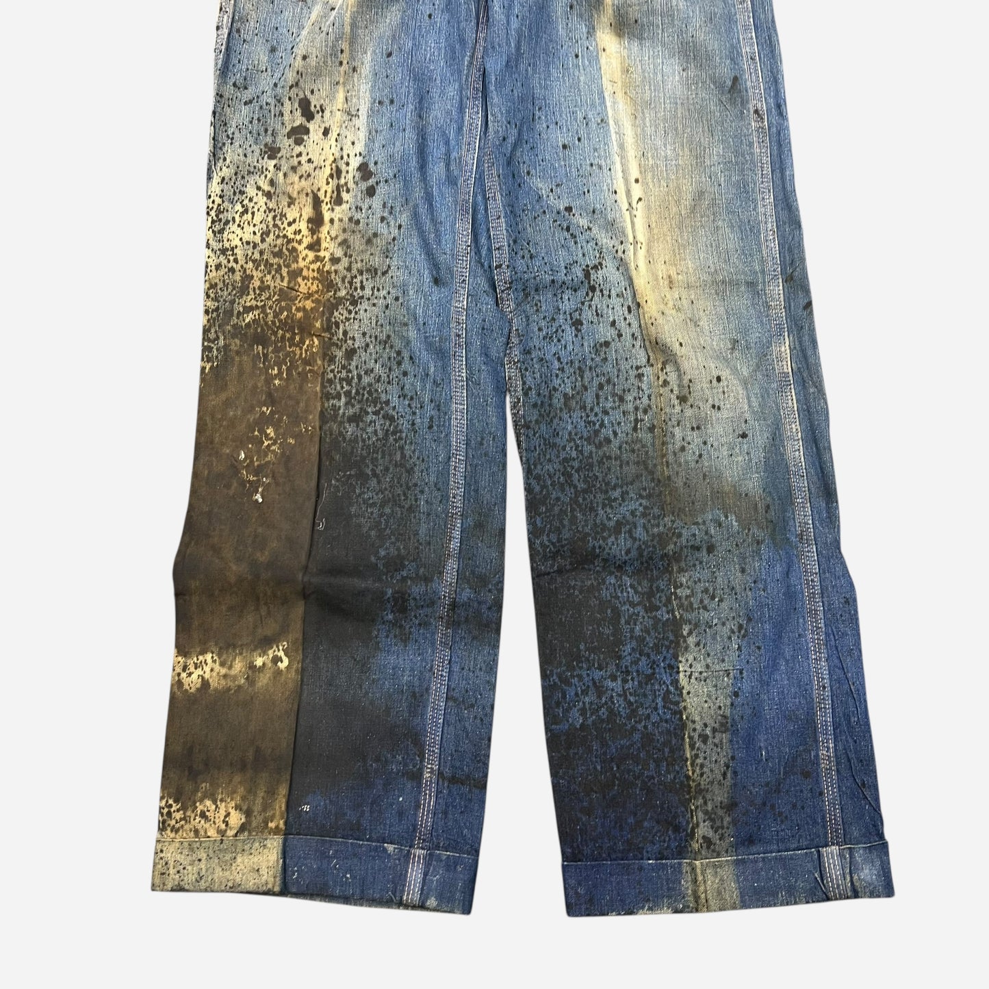 1940s N&W mule flap denim jeans as is (31w)
