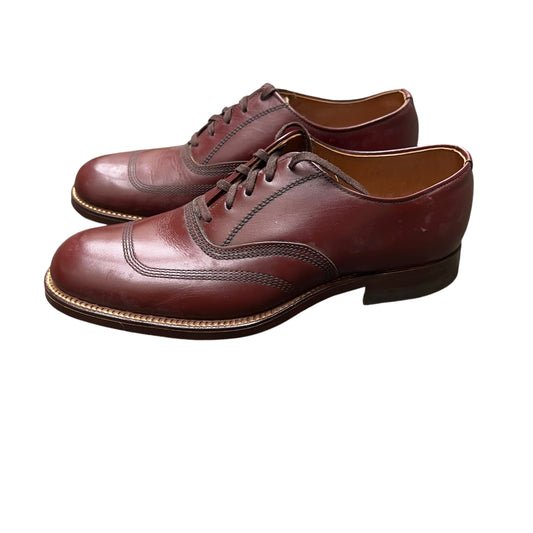 1940s NOS brown leather shoes (Men’s 4, women’s 5.5)