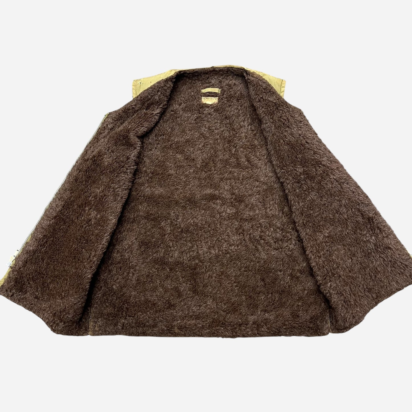 1940s Private purchase alpaca lined vest (M)
