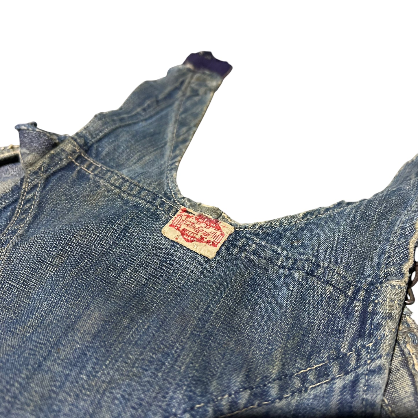 1930s 1940s Carhartt heart label overalls (38w)