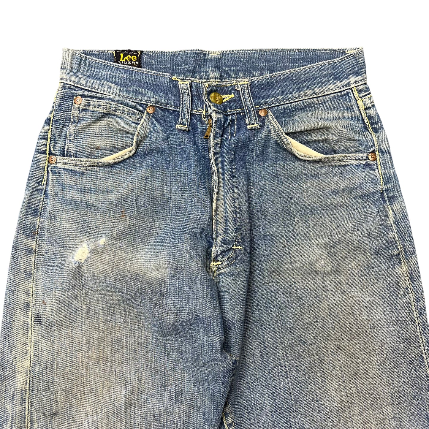 1950s Lee Riders half selvedge denim cowboy jeans (29w)
