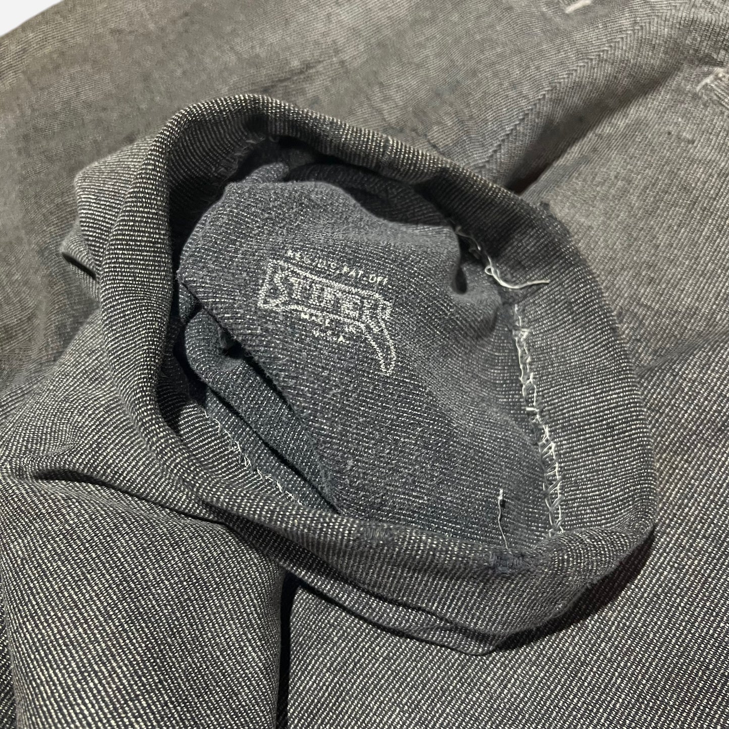 1940s Stifel moleskin salt and pepper work pants (30w)