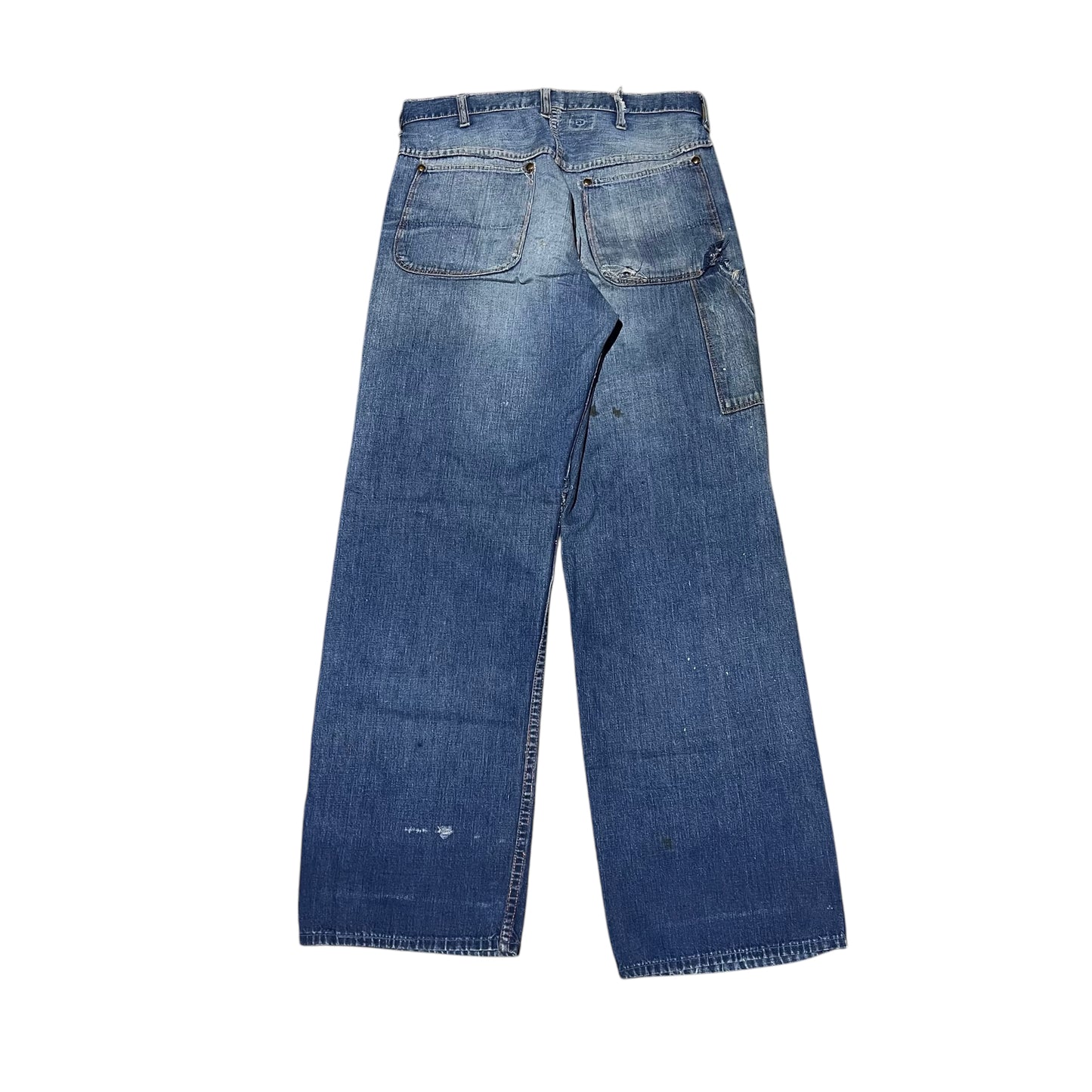 1950s Sanforized donut button fly jeans (31w)