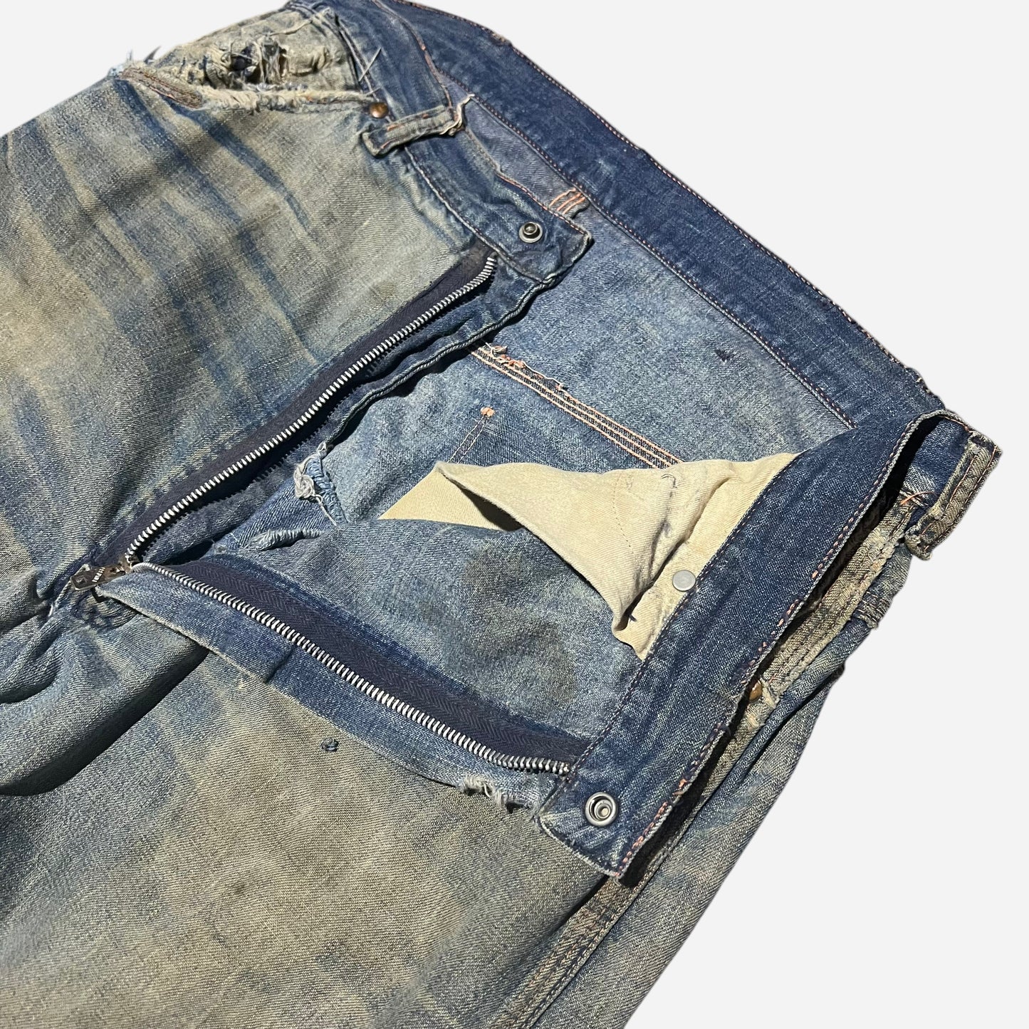 1950s Blue Bell denim carpenter jeans (35w)