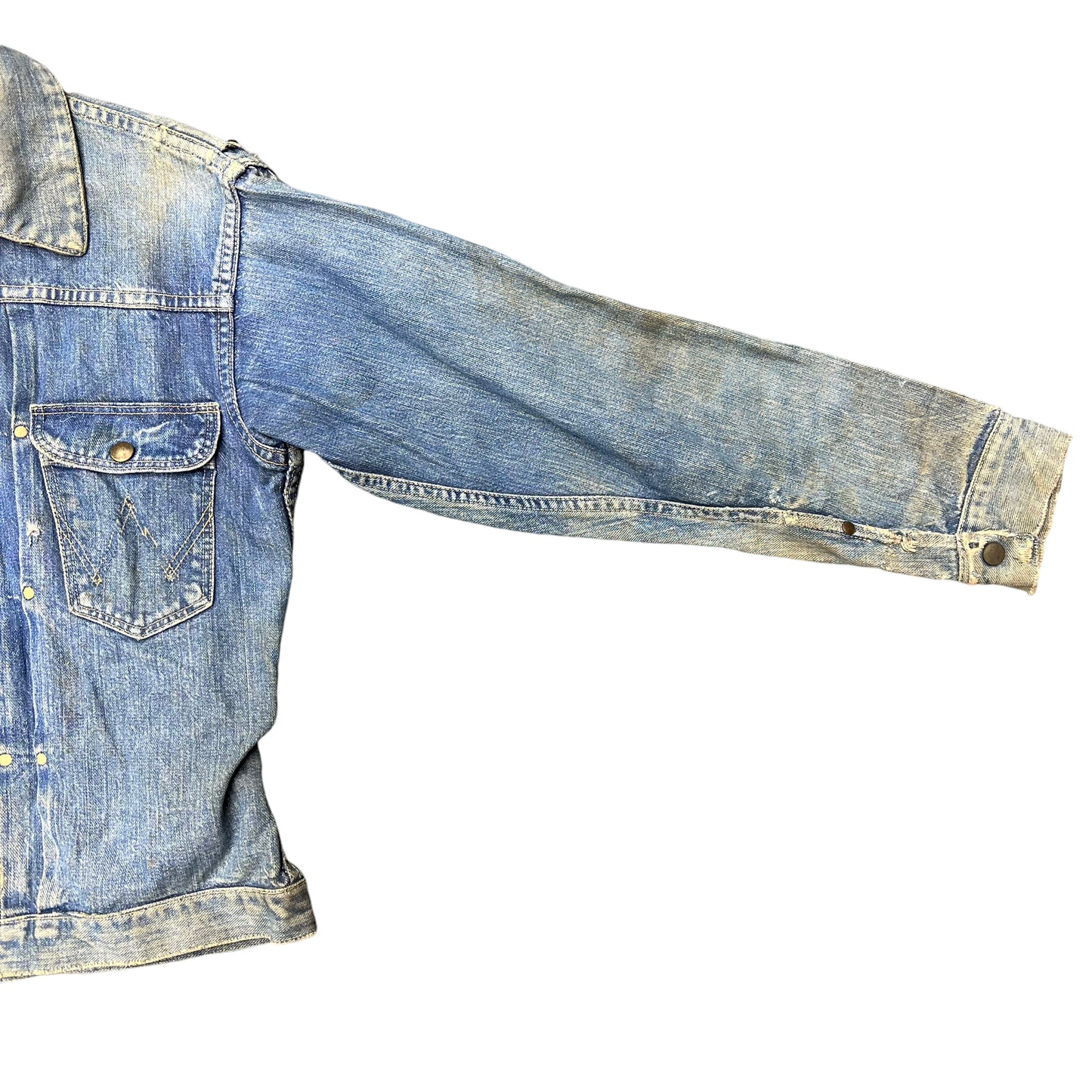 1950s Wrangler 111MJ type two selvedge denim jacket (M)