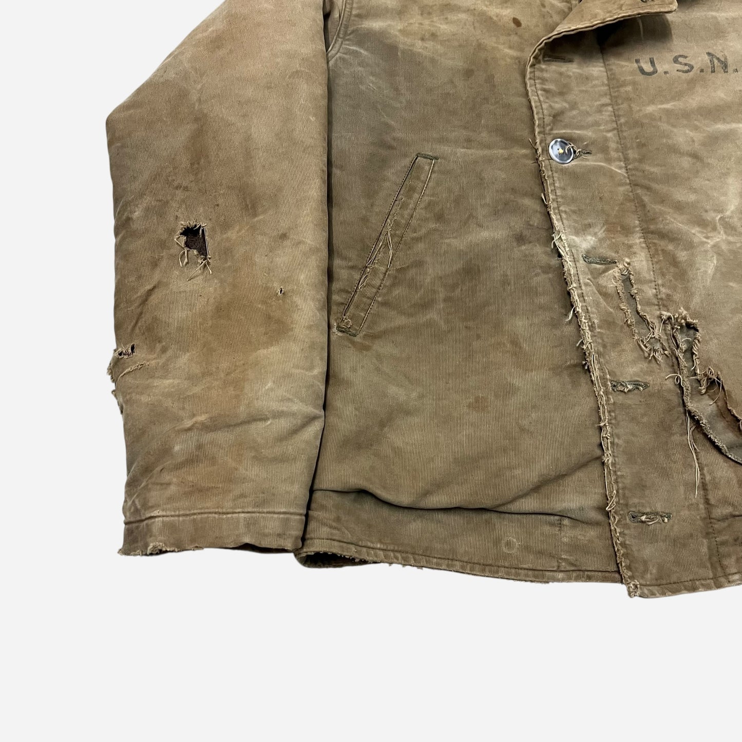 1940s WWII USN deck jacket (S/M)