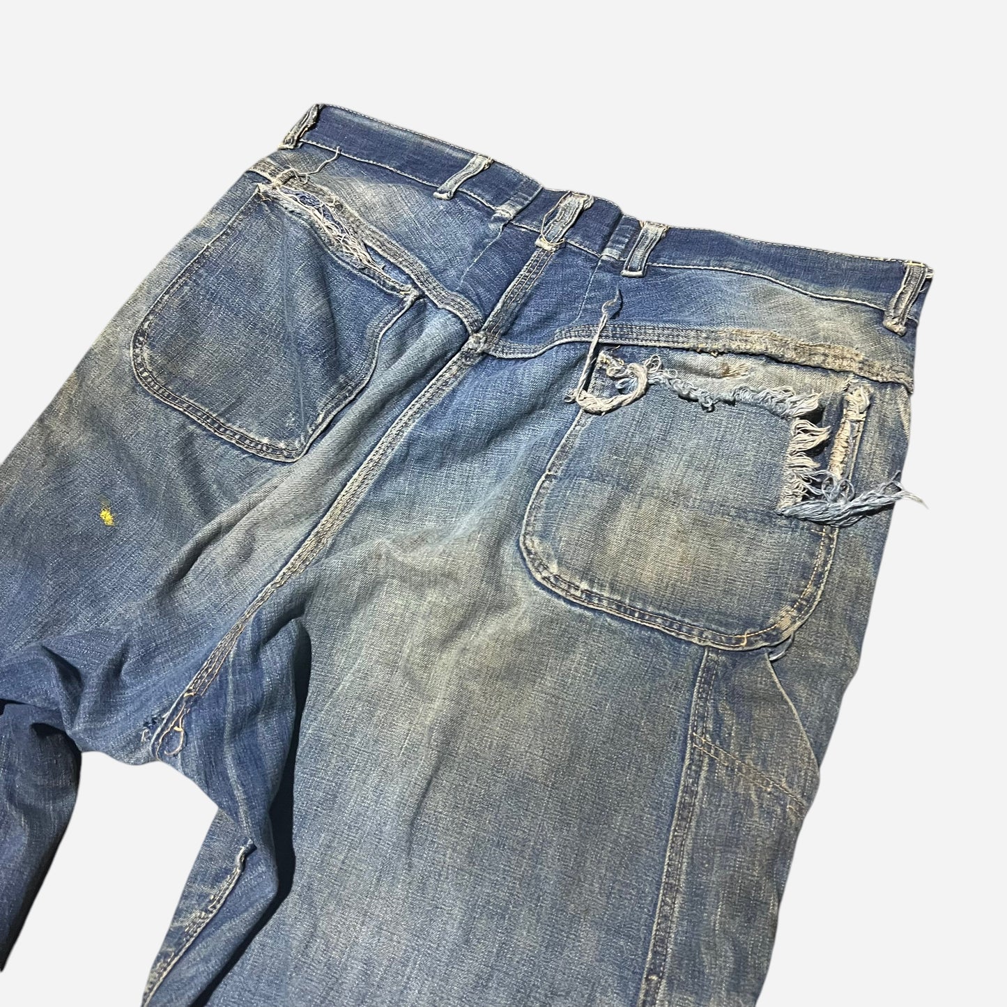 1950s Sears denim carpenter jeans (36w)