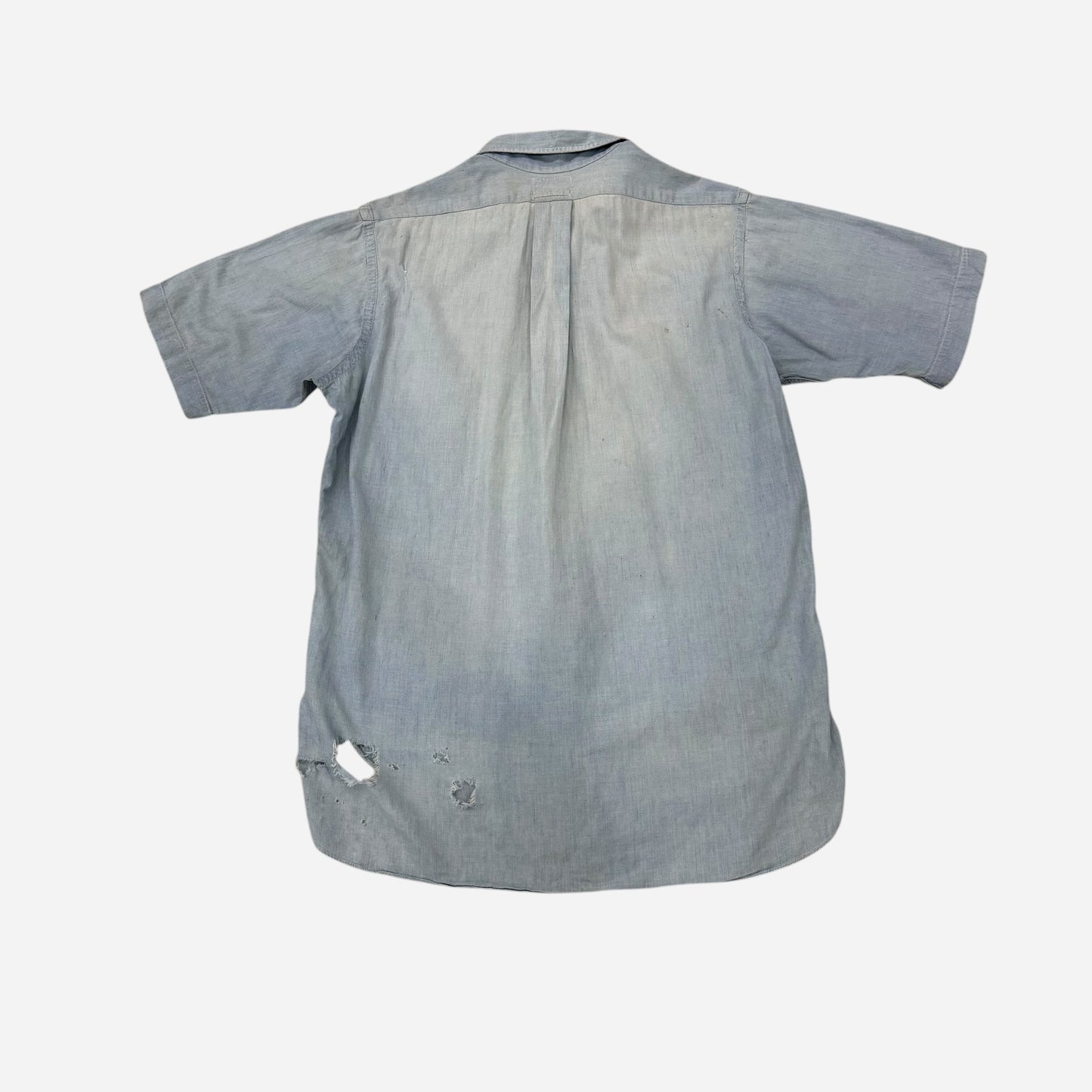 1960s Chambray button down shirt (M)