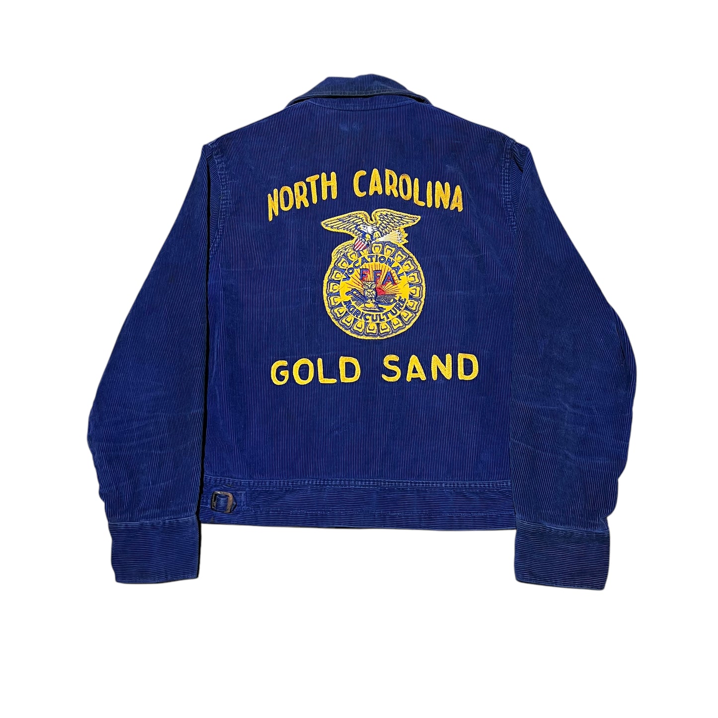1950s 1960s Blue corduroy FFA jacket (M)