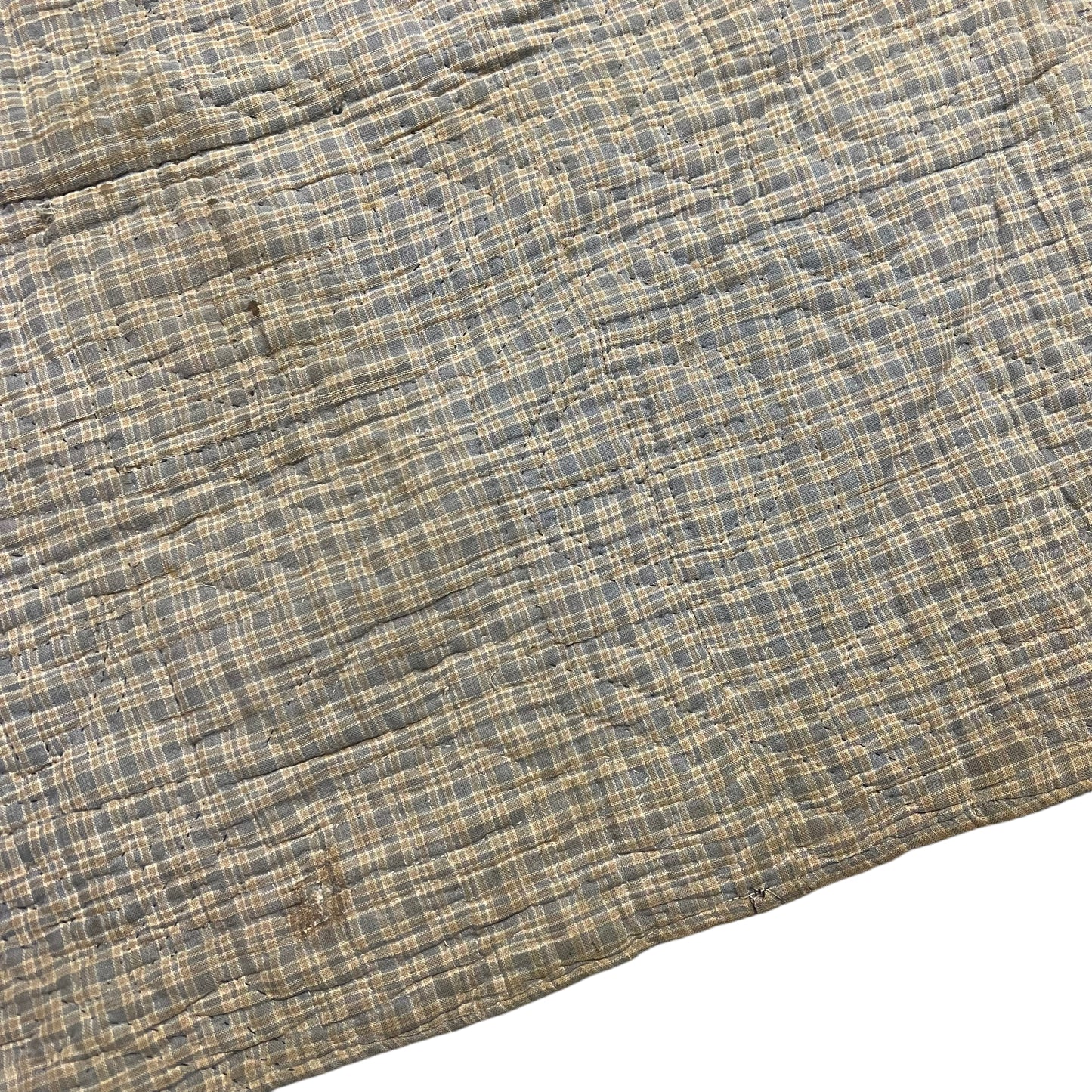 1910s-1920s Calico quilt (73”x63”)