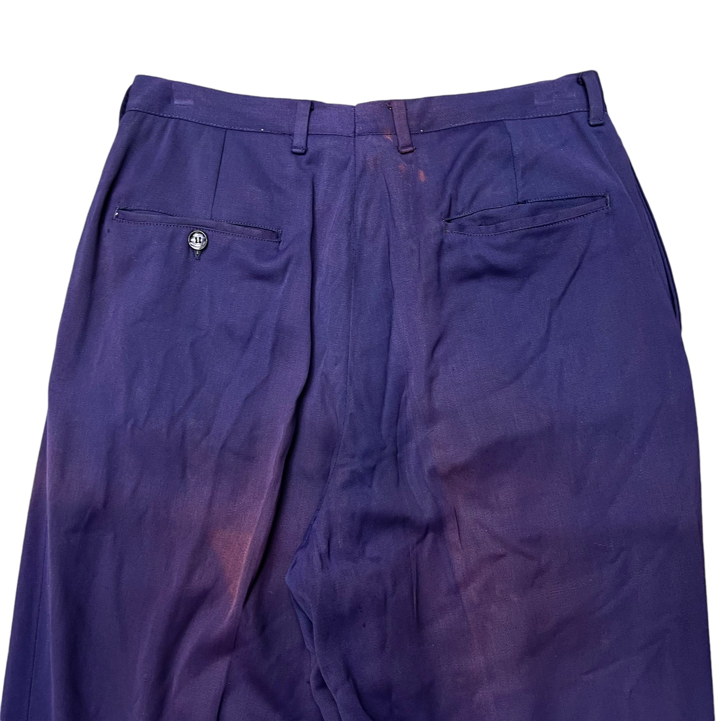 1950s Faded purple rayon two piece suit (S/M)