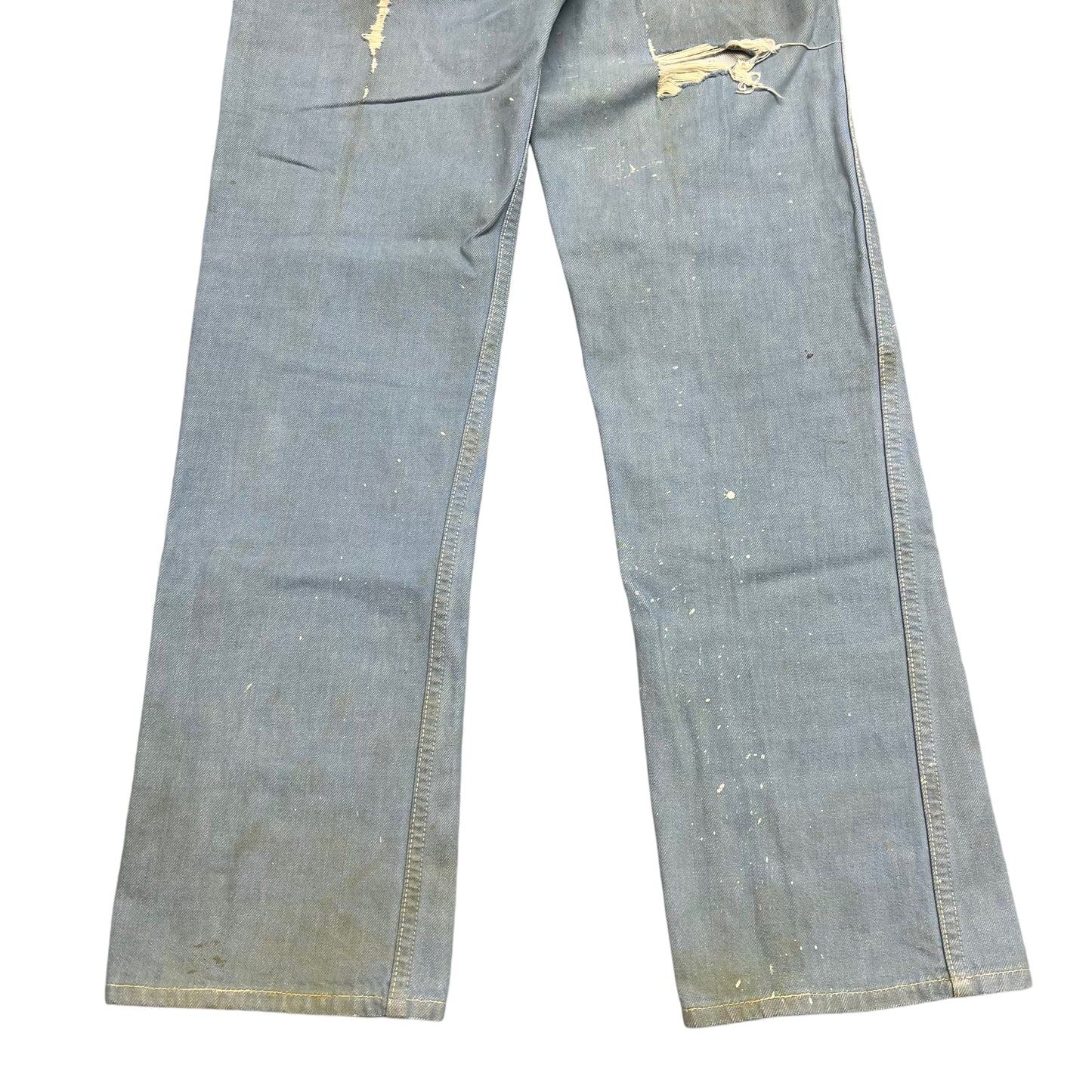 1950s Wrangler Blue Bell light blue denim repaired (28w)