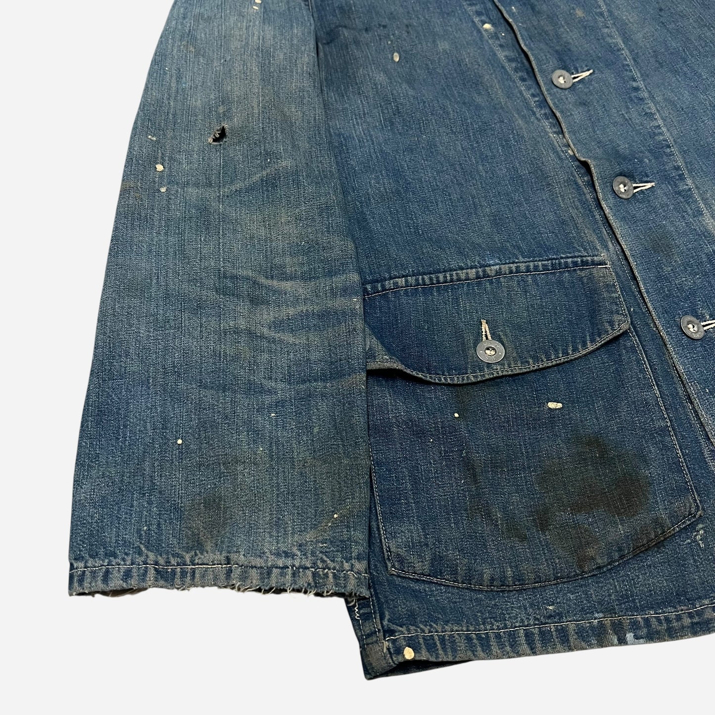 M1940 WWII US Army denim chore jacket (S/M)