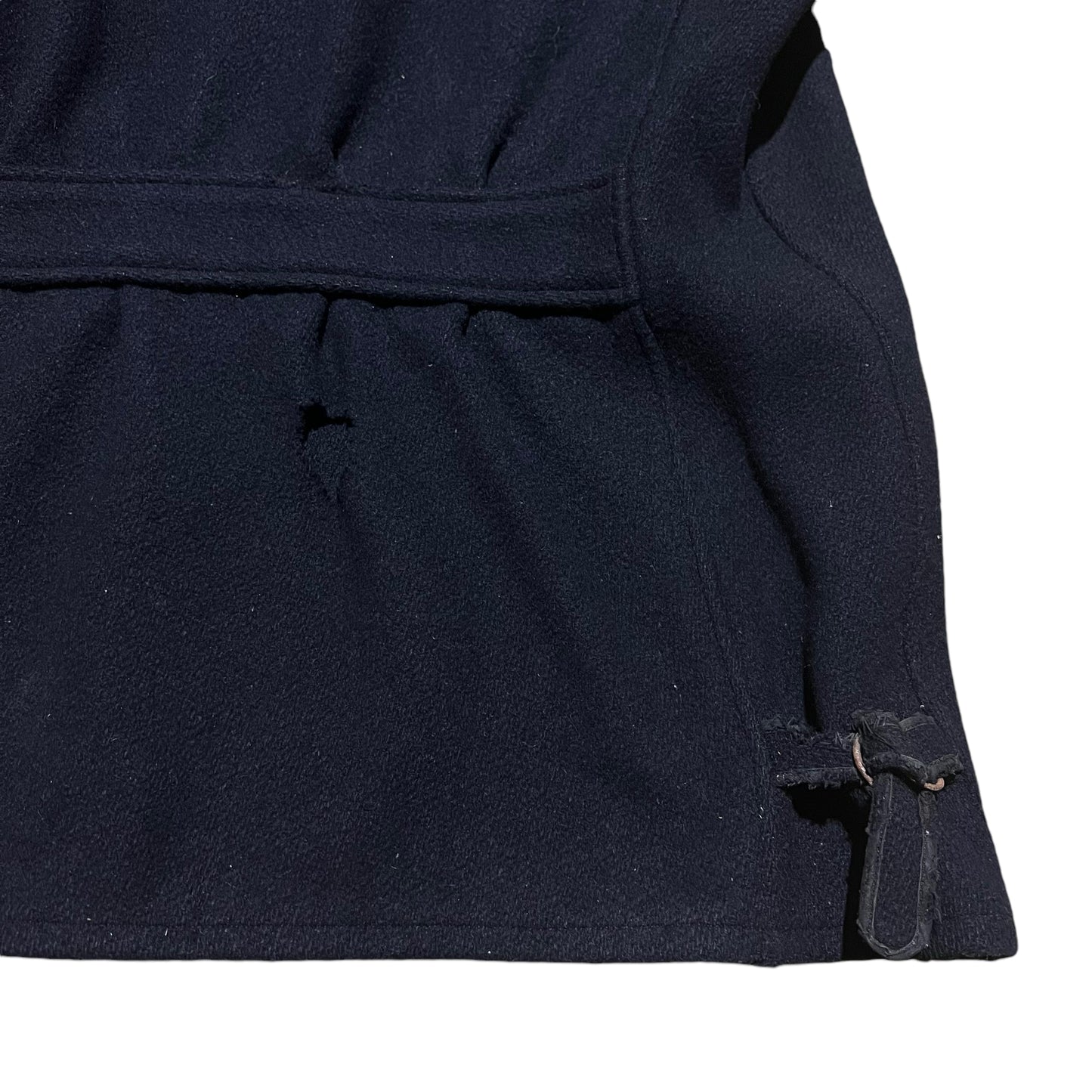 1940s Shenandoah dark navy wool zip up jacket (M/L)