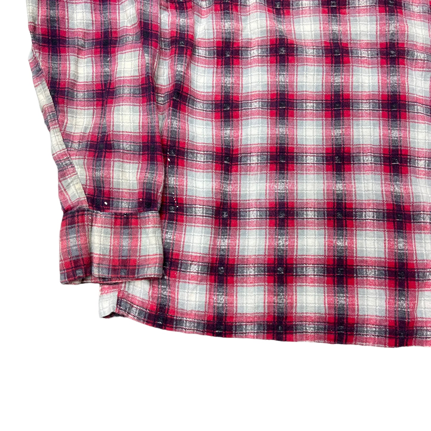 1950s Pilgrim cotton shadow plaid painters flannel (M/L)