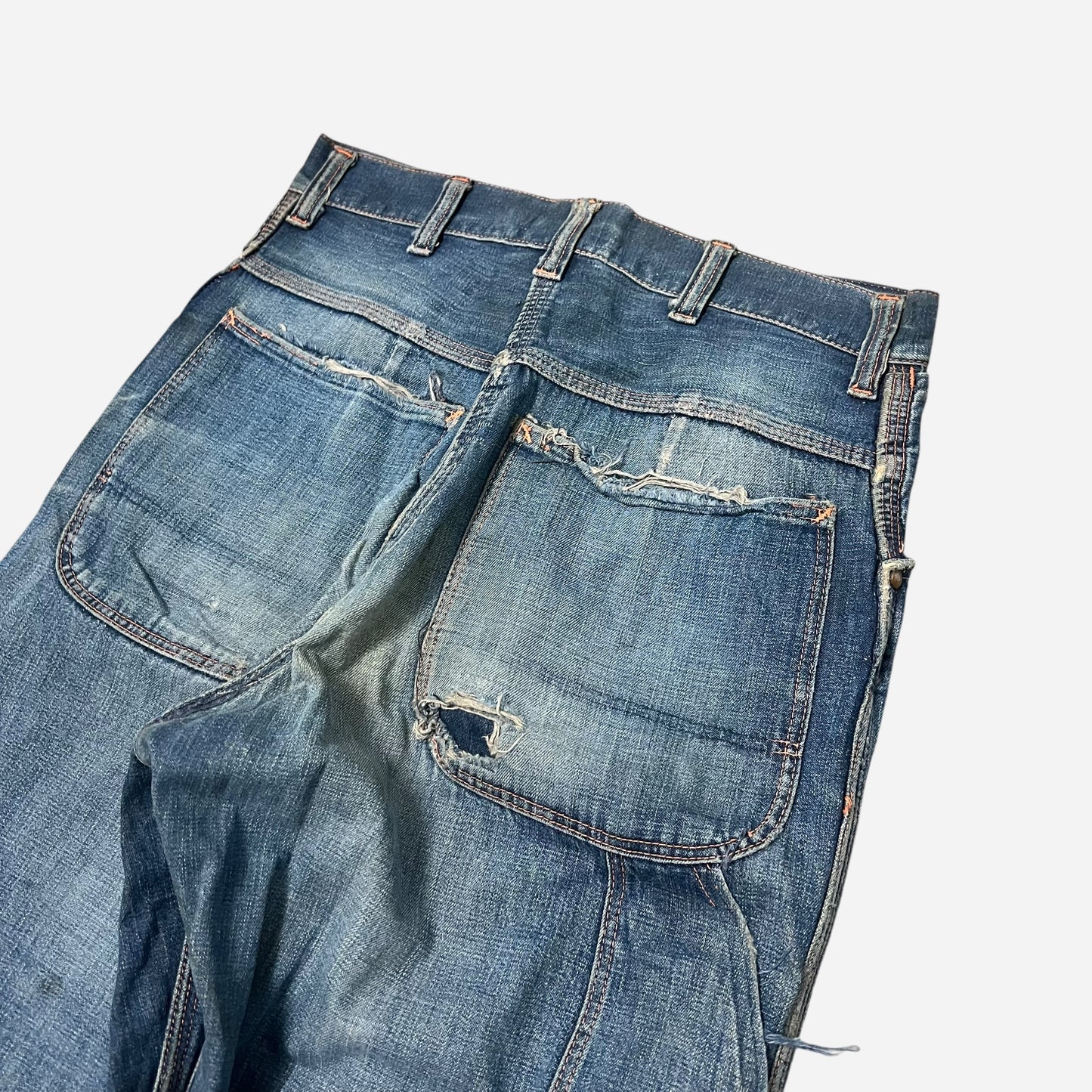 1950s Repaired jeans (27w)
