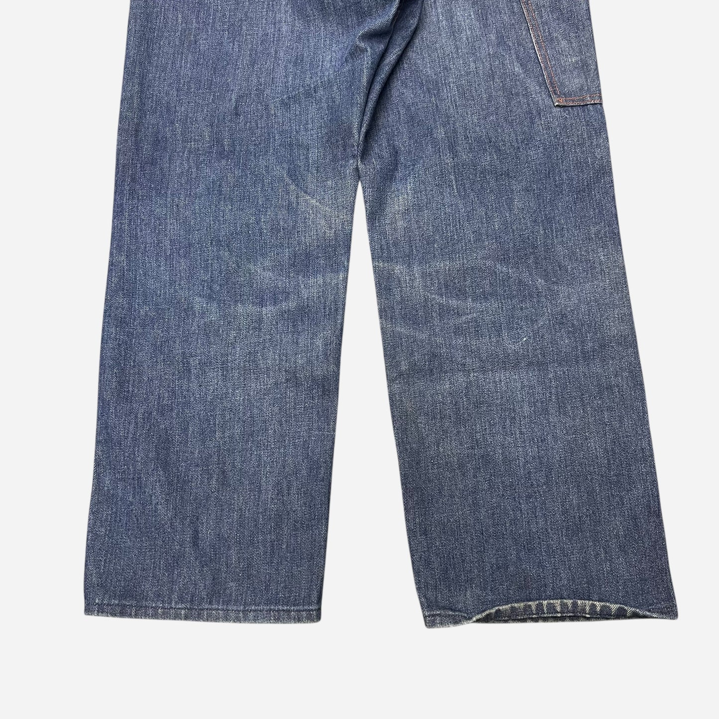 1960s Big Mac dark wash carpenter denim jeans (33w)