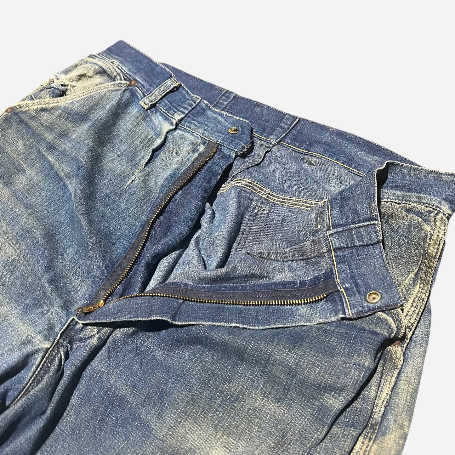 1950s Sears denim carpenter jeans (36w)