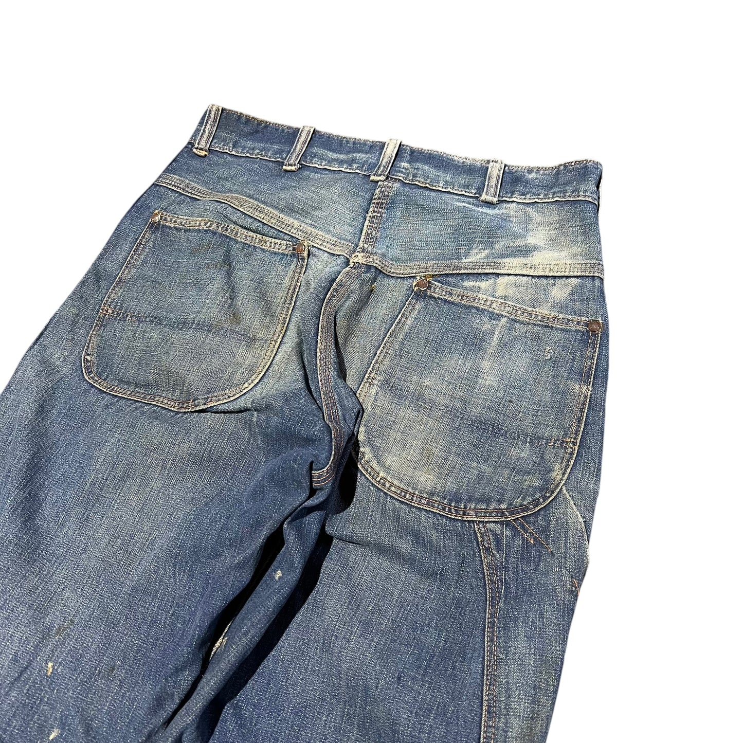 1940s Button fly denim jeans (27w)