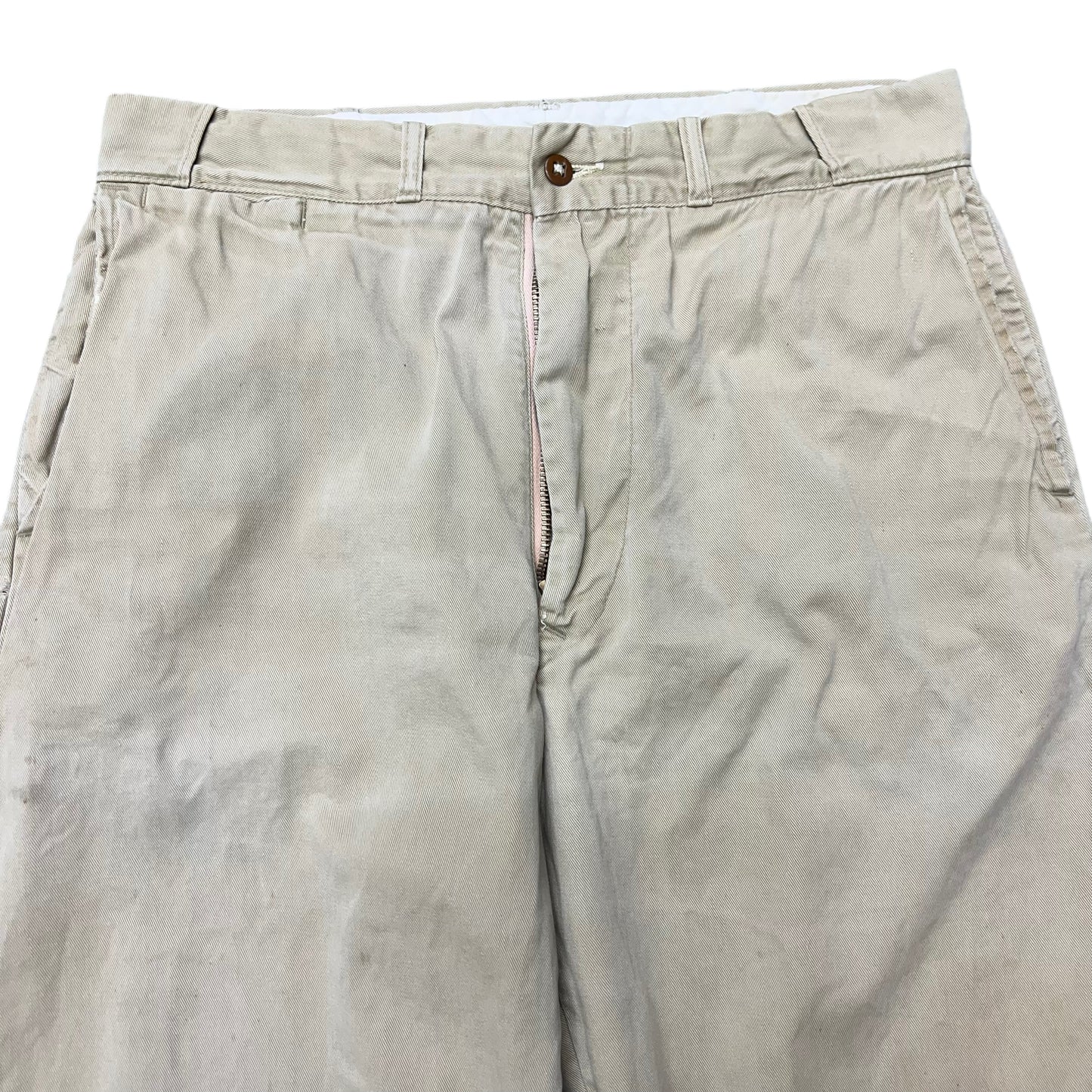 1950s Khaki chino work pants (32w)