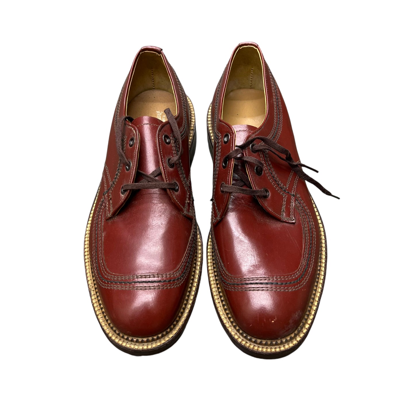 1940s NOS Bob Smart red leather shoes (Men’s 6, Women’s 7.5)