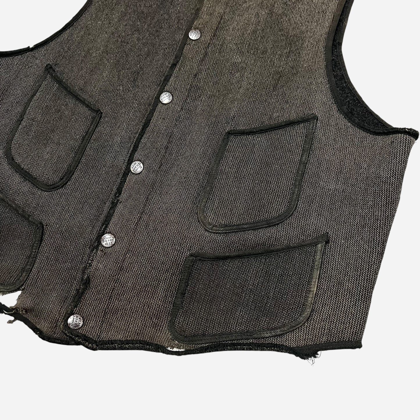 1930s Distressed Brown’s Beach vest (M/L)