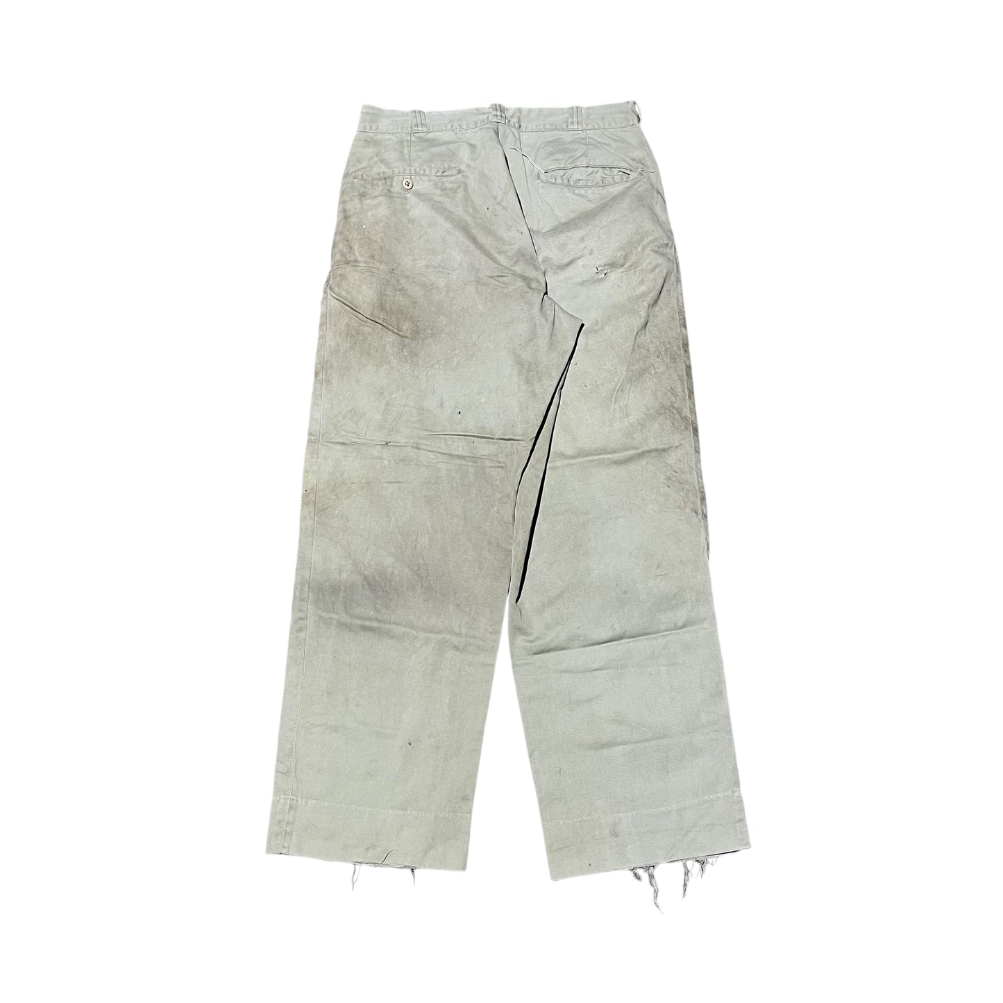 1950s Hart khaki chino work pants (30w)