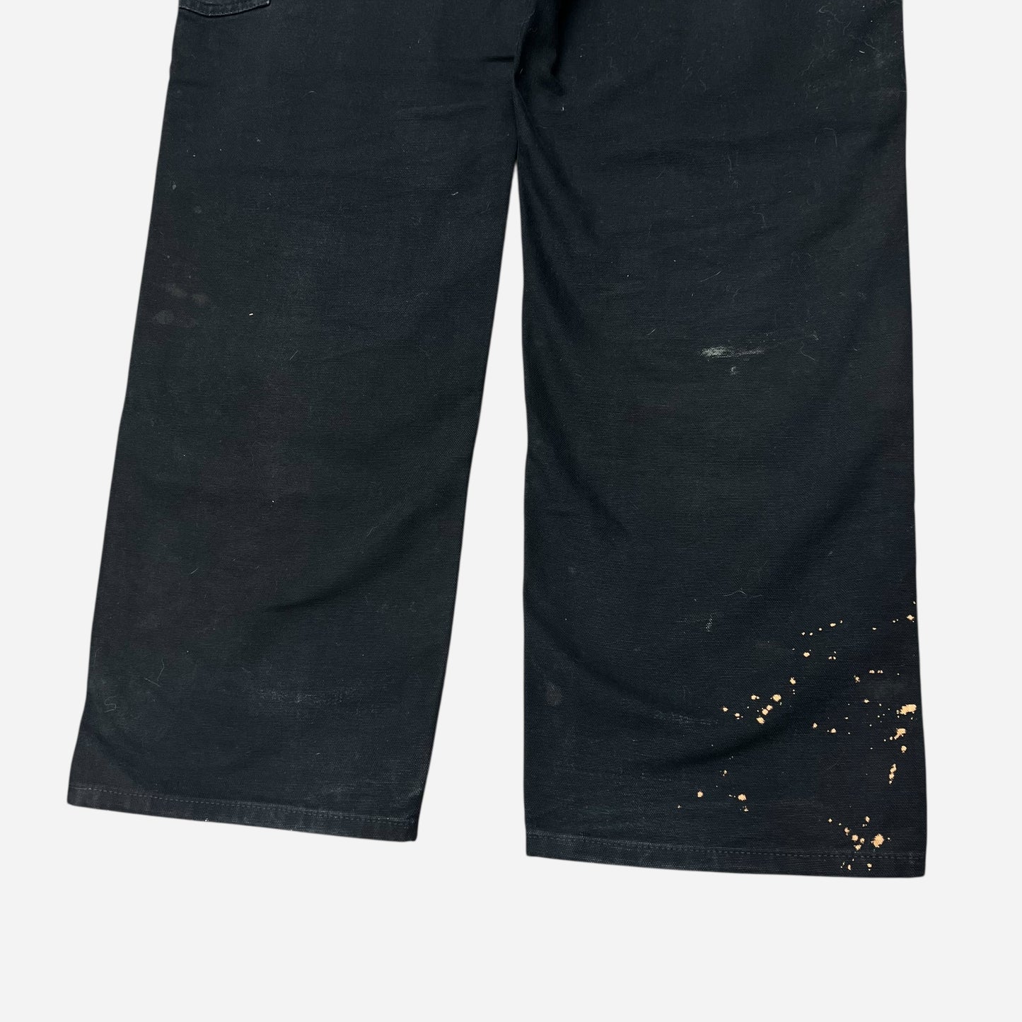 1990s Black Carhartt double knee pants (33w)